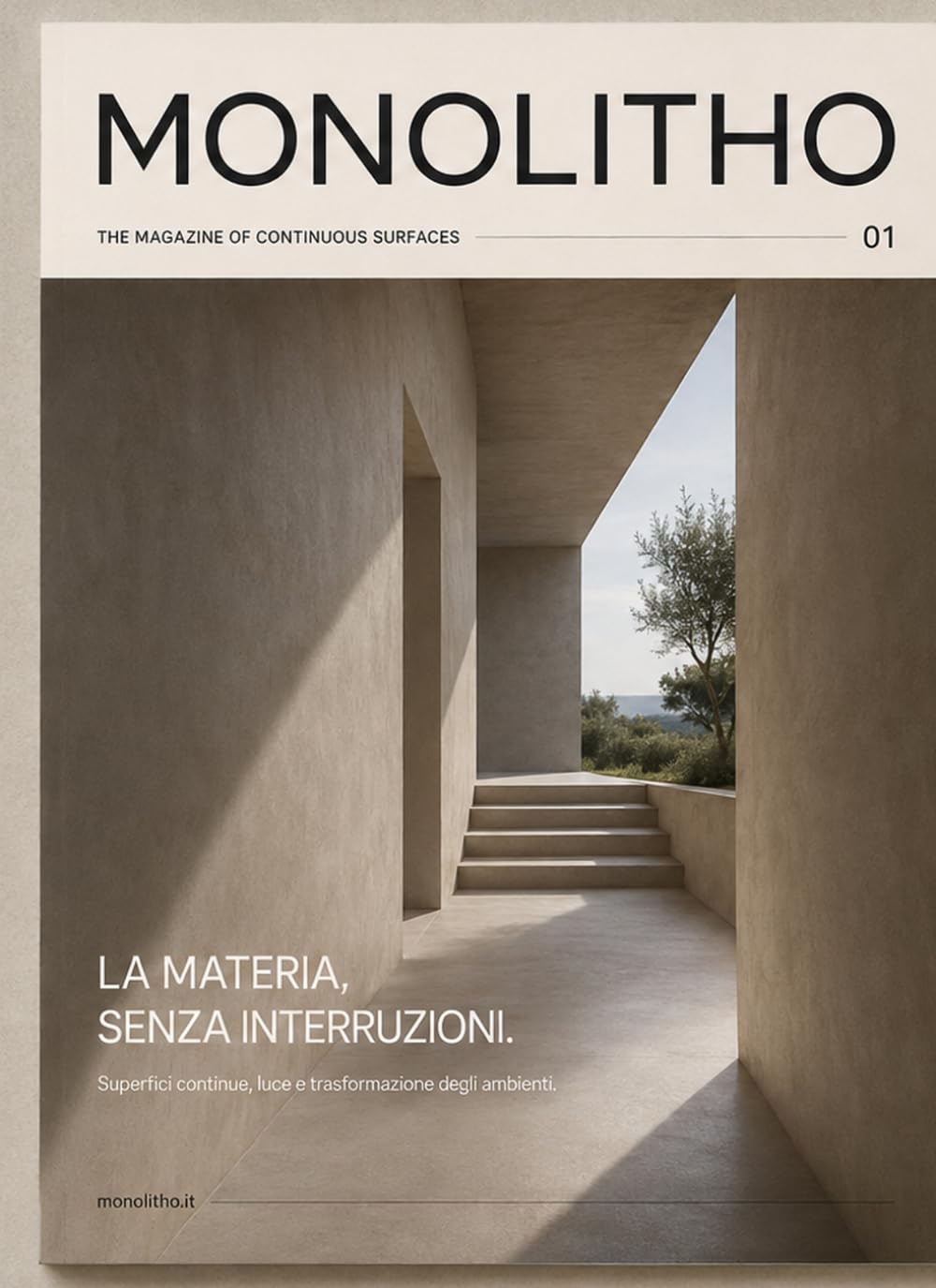 MONOLITHO: La materia, senza interruzioni. (Italian Edition)