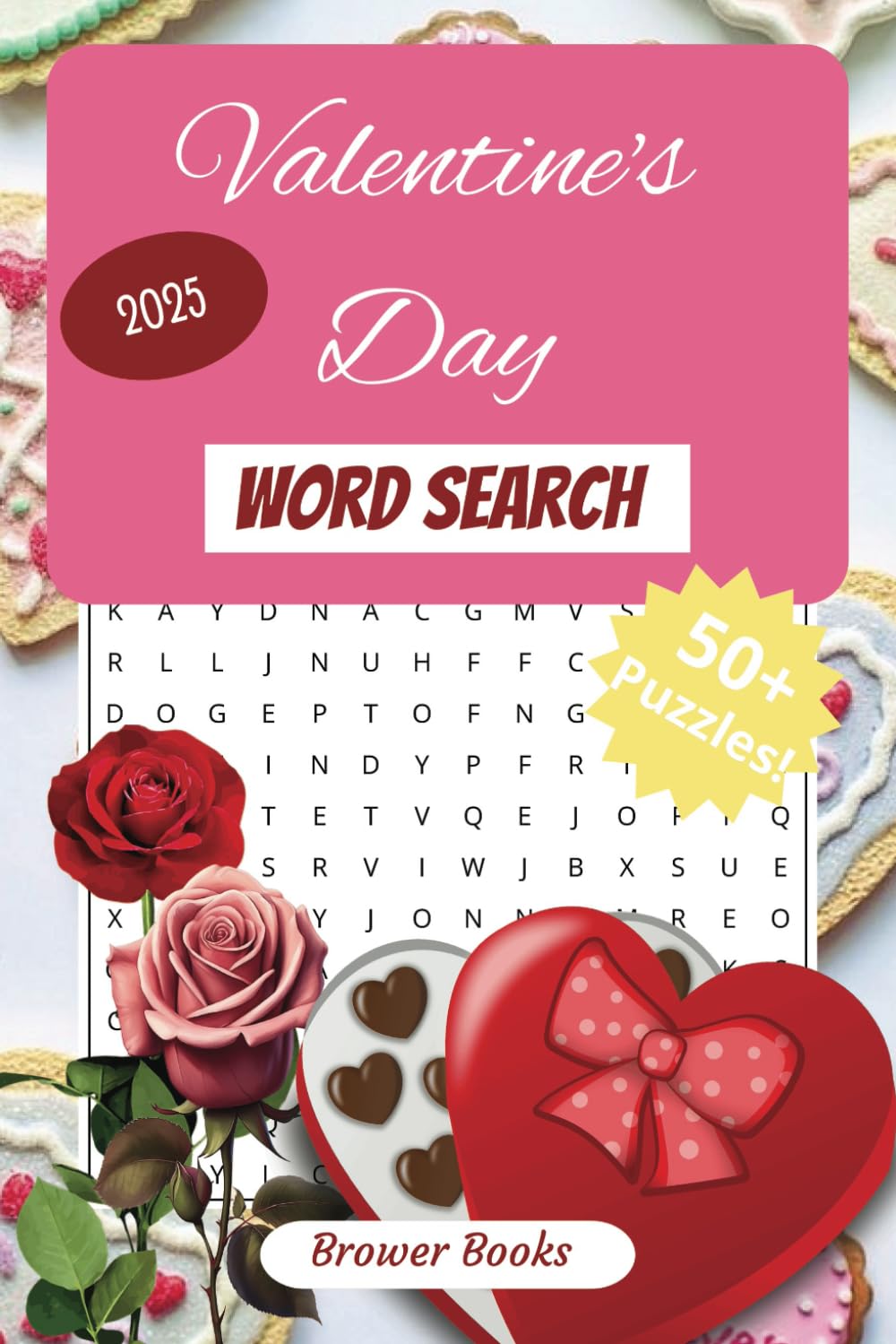 ler totalmente Valentine's Day Word Search Puzzle Book: Large font Valentine's Day word search book perfect for Seniors, Adults, Teens & Kids