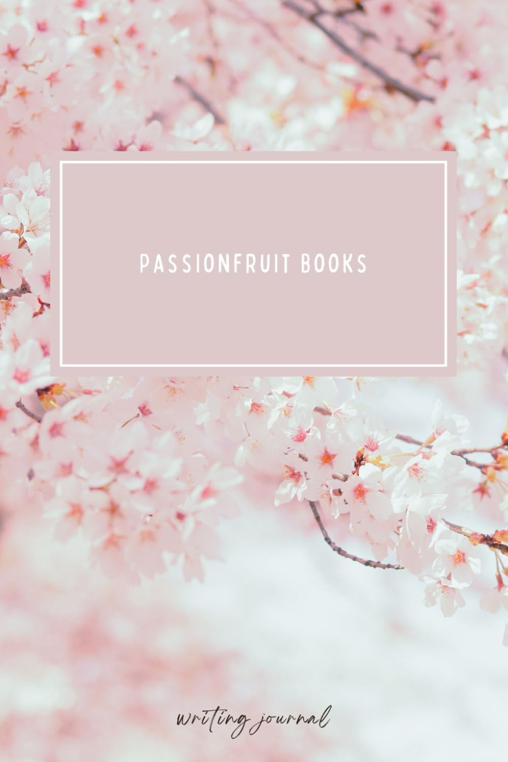 capítulo por capítulo baixar Passionfruit Books Sakura Tree Bright & Airy Writing Journal, 120 pages, 6” x 9” inches, multicolor glossy cover