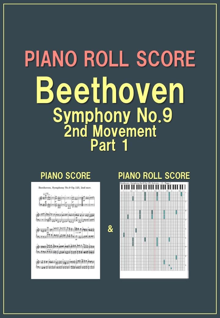 capítulo por capítulo baixar PIANO ROLL SCORE Beethoven, Symphony No.9, 2nd Movement, Part 1 (English Edition)