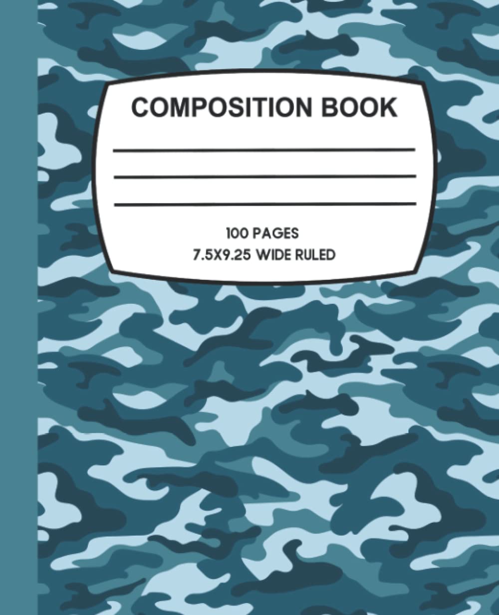 capítulo por capítulo baixar COOL CAMO COMPOSITION NOTEBOOK: 7.5X9.25 100 PAGE WIDE RULED NOTEPAD FOR BACK TO SCHOOL KIDS ADULTS