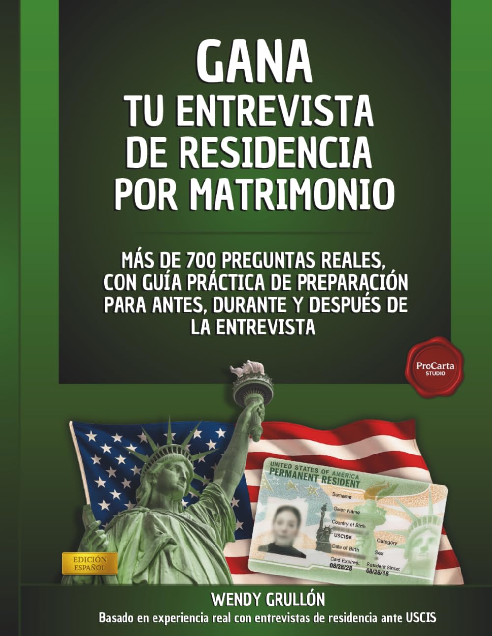 GANA TU ENTREVISTA DE RESIDENCIA POR MATRIMONIO: Guía Completa de Preparación para Antes, Durante y Después de la Entrevista. Más de 600 preguntas... para sus respuestas. (Spanish Edition) baixar livro de graça