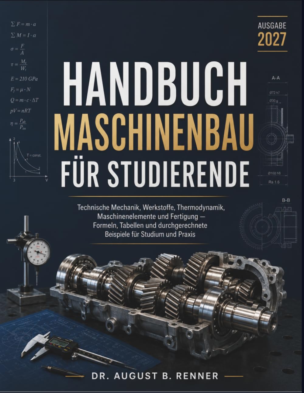 HANDBUCH MASCHINENBAU FÜR STUDIERENDE: Technische Mechanik, Werkstoffe, Thermodynamik, Maschinenelemente und Fertigung — Formeln, Tabellen und... für Studium und Praxis (German Edition) baixar o livro de graça