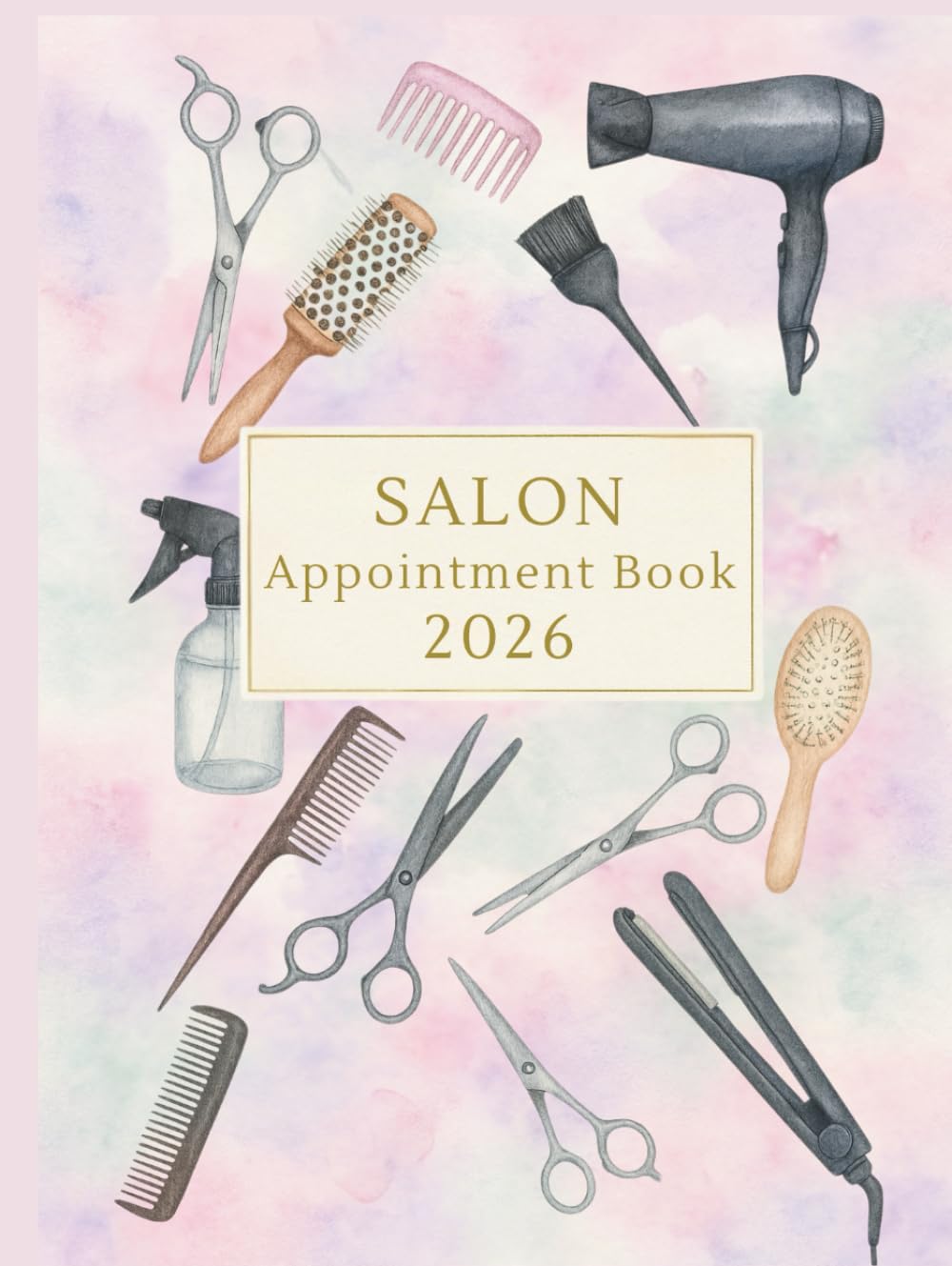 ler totalmente Hair Salon Appointment Book 2026: With Time Slots Hourly and 15 minute increments, Dated Week To View Client Scheduler and Daily Planner For Mobile Hairdresser, Stylist, Therapist, Salon, 53 Weeks