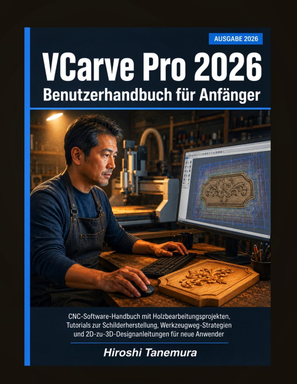 ler totalmente VCarve Pro 2026 Benutzerhandbuch für Anfänger: CNC Software Handbuch mit HolzbearbeitungsprojektenTutorials zur Schilderherstellung Werkzeugweg Strategien und 2D-zu3D-Designanleitungen für neue Anwen