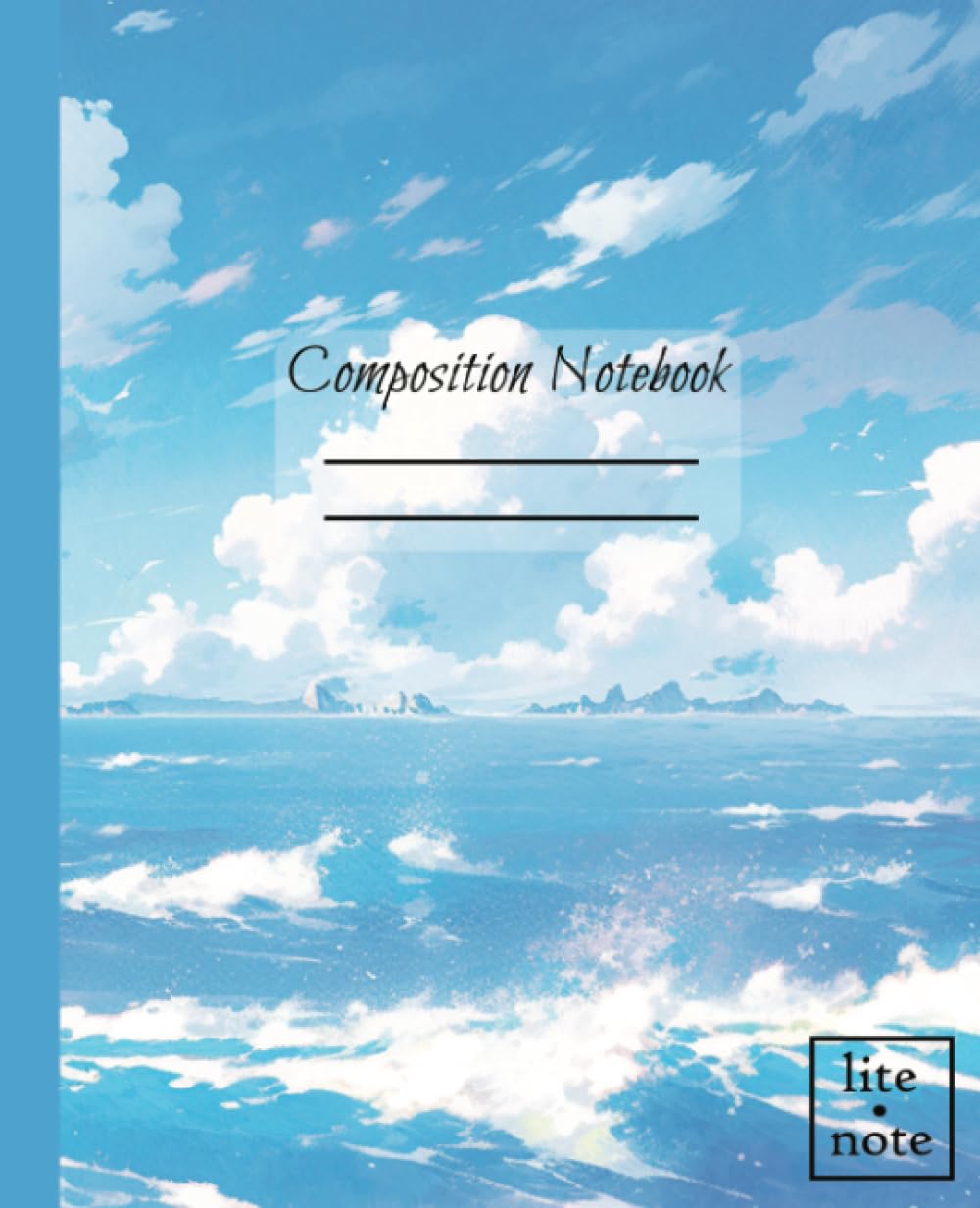 Composition Notebook: Pencil-Style Illustrations of Nautical Horizons 7.5" x 9.25", 110 pages, perfect gift idea for students, office workers,... lovers of the open blue: lite•note Nature Set baixar livro de graça