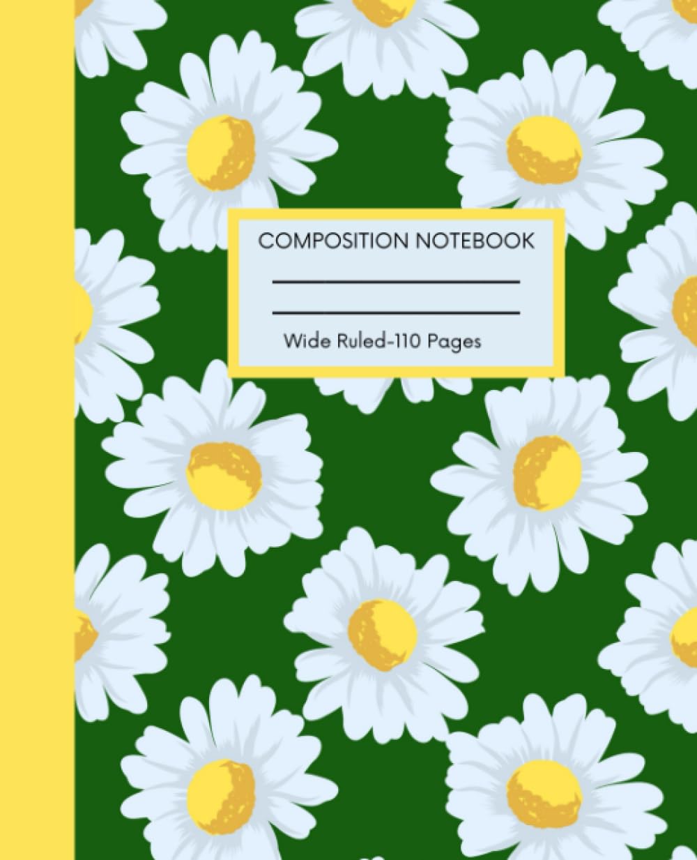 Cute Botanical Flower Composition Notebook: Cute Chamomile Composition Notebook, Aesthetic Floral Botanical Composition Notebook Wide Ruled 110 Pages baixar livro de graça