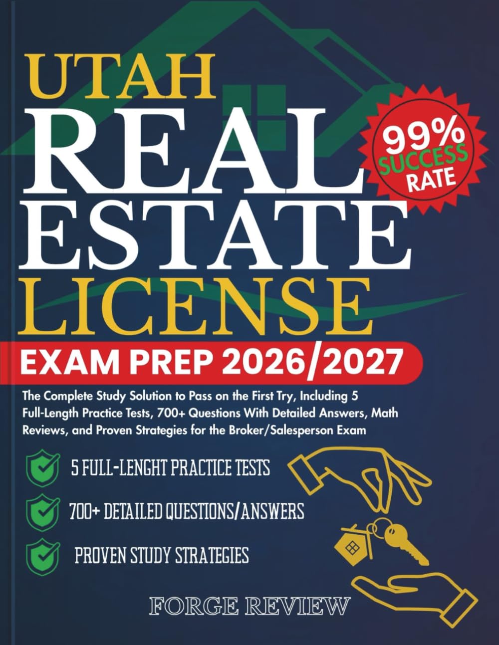 UTAH Real Estate License Exam Prep 2026/2027: The Complete Study Solution to Pass on the First Try, Including 5 Full-Length Practice Tests, 700+... Strategies for the Broker/Salesperson Exam baixar o livro de graça