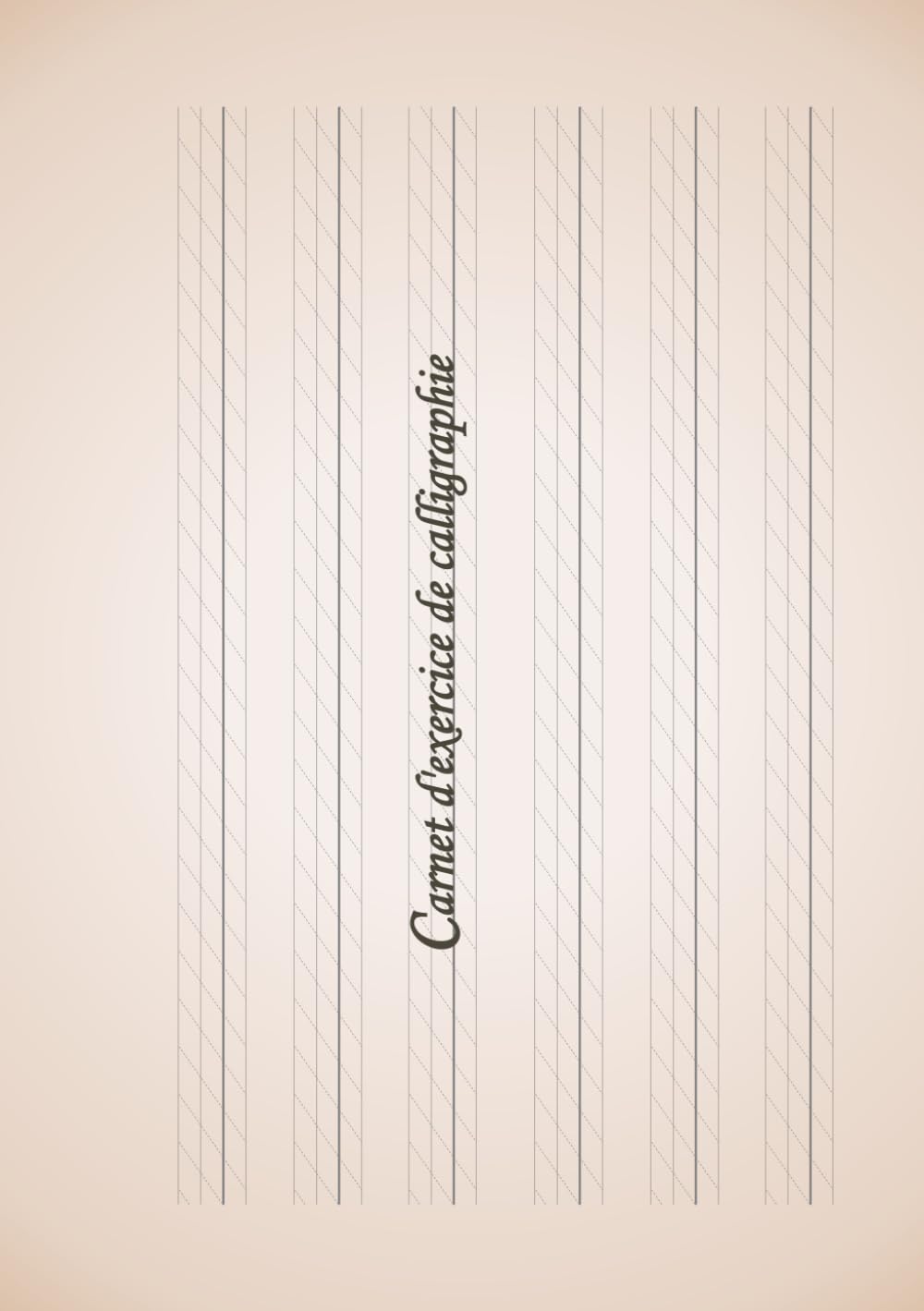 ler totalmente Carnet d'exercice de calligraphie format compact [format A5] Reliure supérieure, impression recto, 120 feuilles; résistant aux traversées d'encre;... pour l'utilisation. (French Edition)