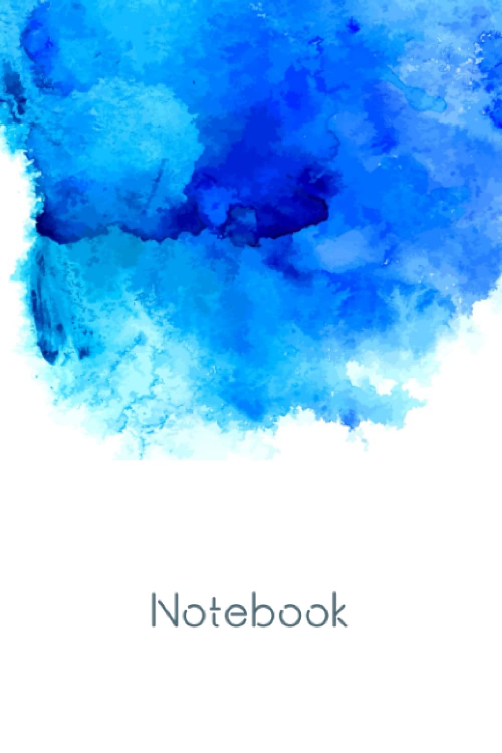 Blue Watercolor Notebook/Journal