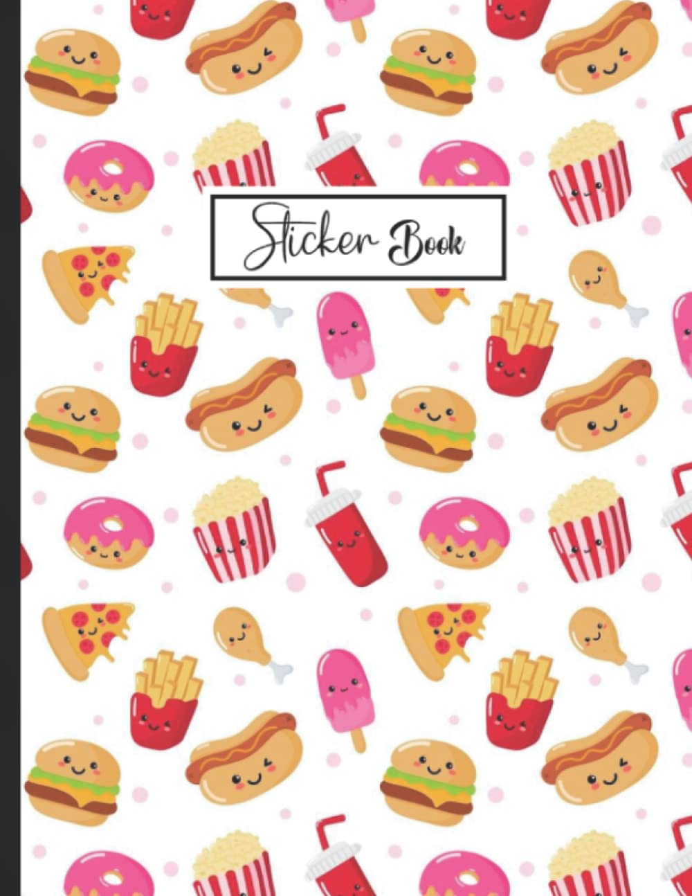 capítulo por capítulo baixar Sticker Book: Cute Sandwich Design Blank Sticker Album Journal pages for Kids Sticker Collection Book.