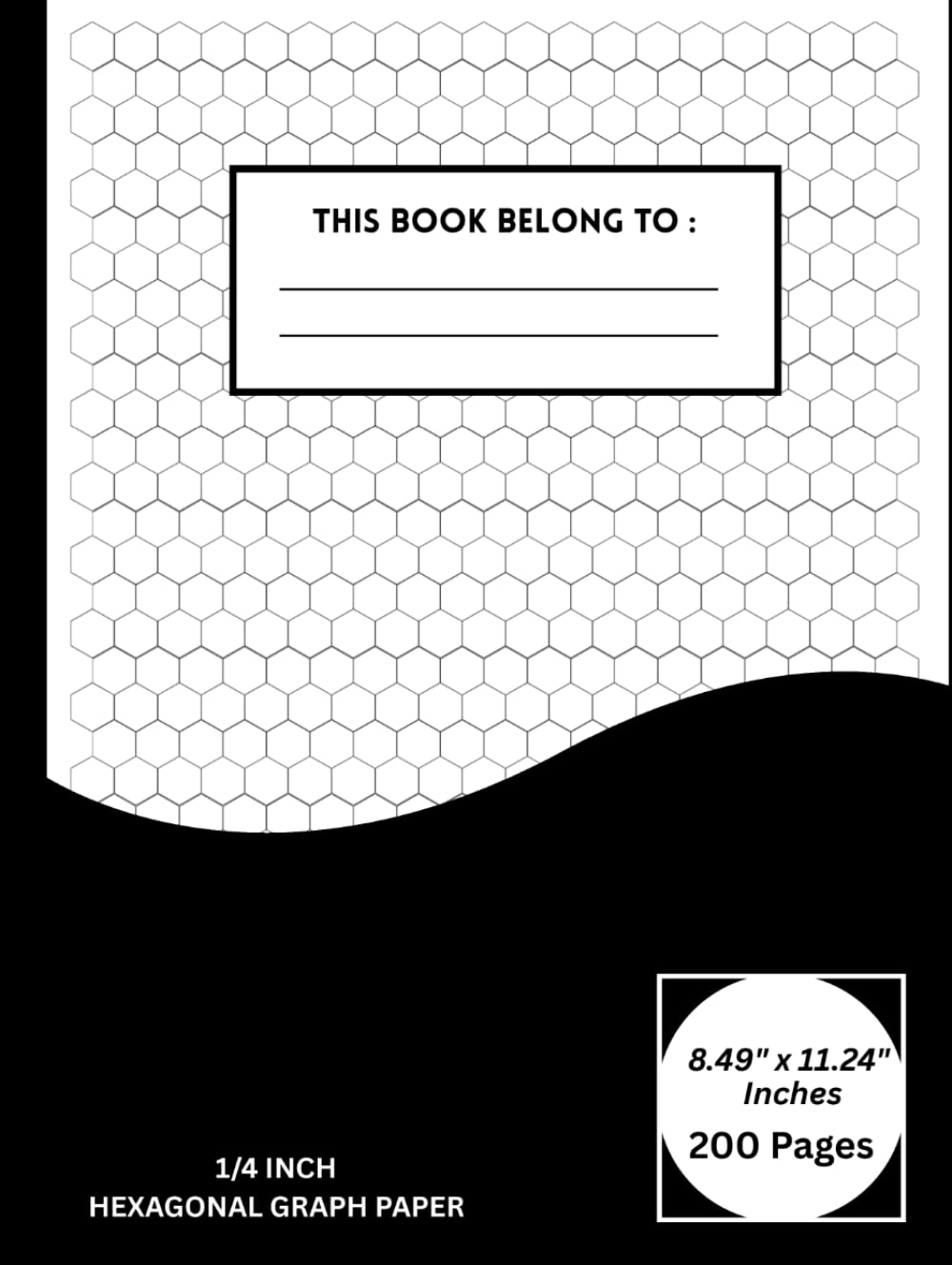 capítulo por capítulo baixar Organic Chemistry Hexagonal Graph Paper Notebook (Hardcover): 1/4 Inch Hex Grid Paper | 200 Pages Large 8.5 x 11 Inches | Perfect for Chemistry Structures, Molecular Drawing and Student Lab Work