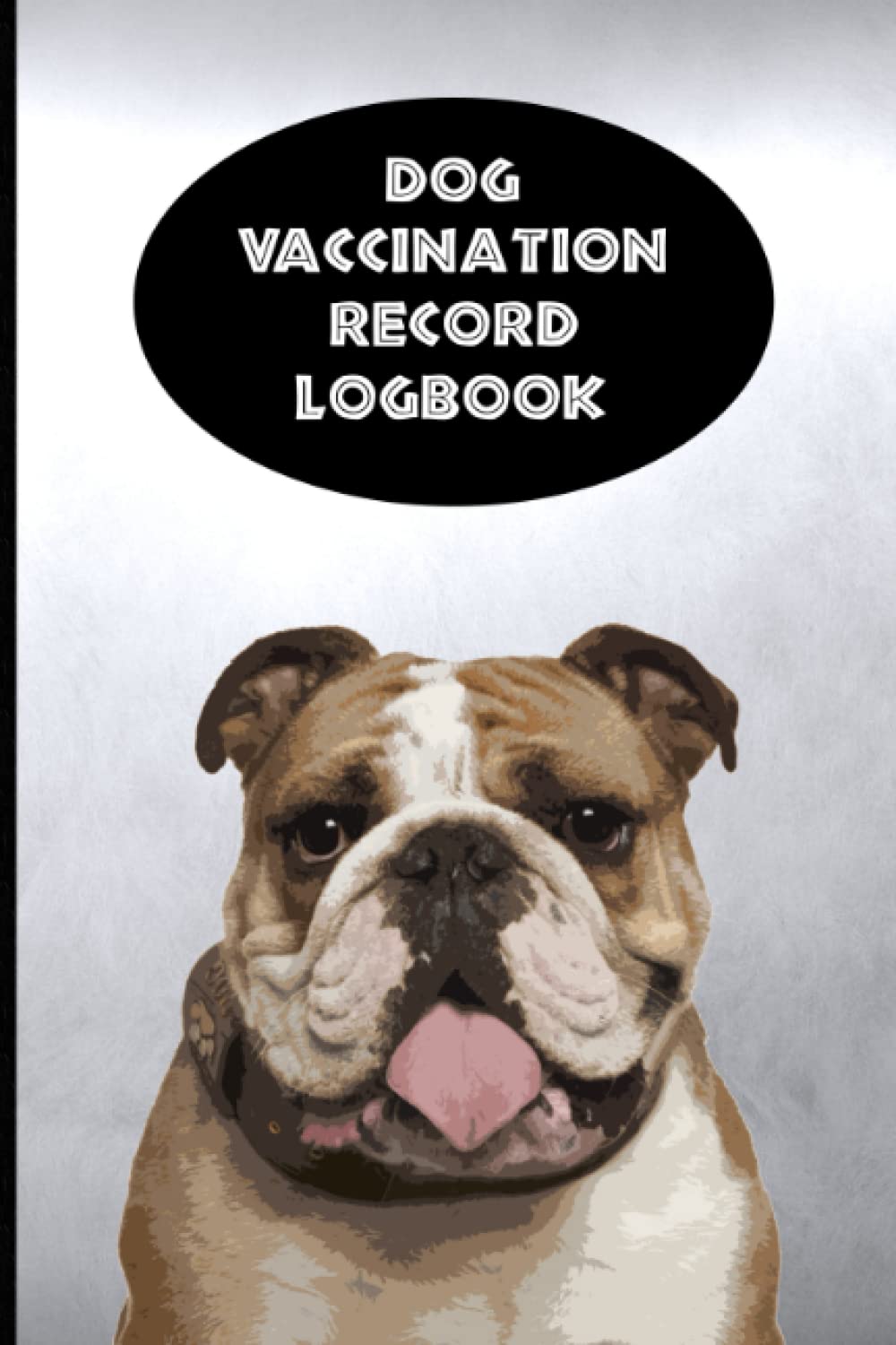 ler totalmente Dog Vaccination Record Logbook: K-9 Medical Records Cute Puppies Vaccine Shots Black and Gray Health Journal to Keep Track of Weight, Medical Treatments, Vet Contacts and more
