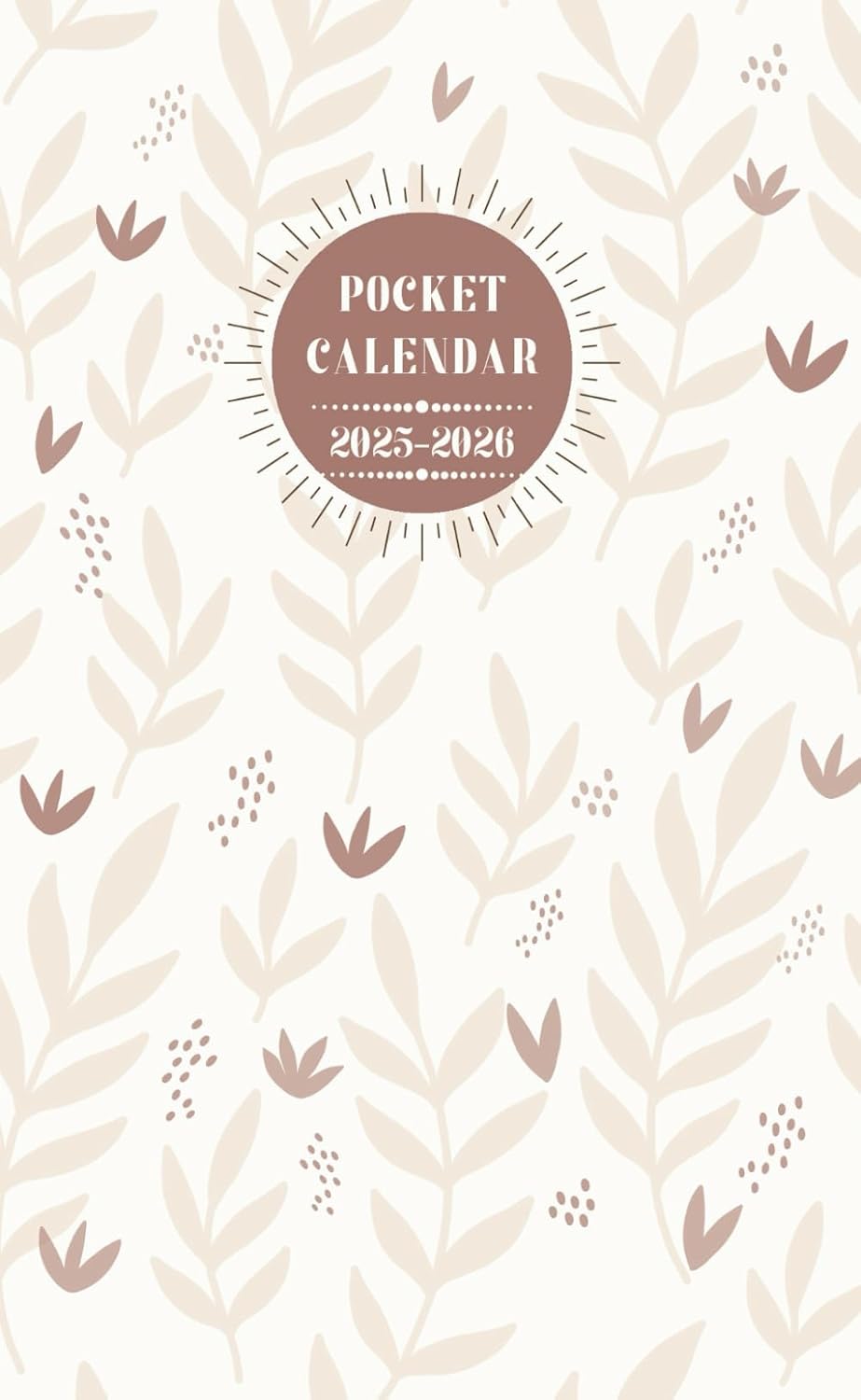 Pocket Calendar 2025-2026: Small Monthly Planner for Purse with Holidays and Motivational Quotes baixar livro de graça