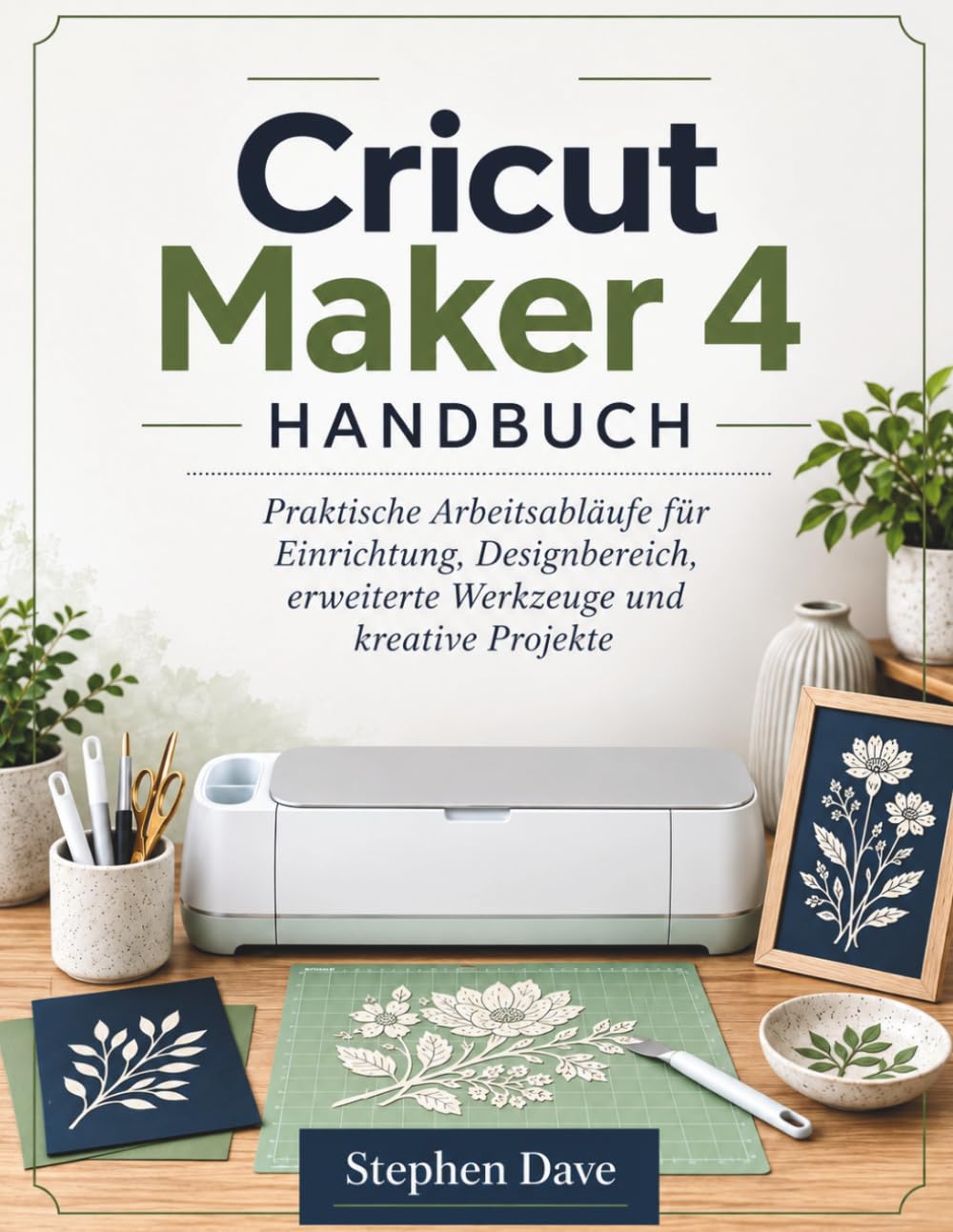 Cricut Maker 4 HANDBUCH: Praktische Arbeitsabläufe für Einrichtung, Designbereich, erweiterte Werkzeuge und kreative Projekte (German Edition) baixar livro de graça