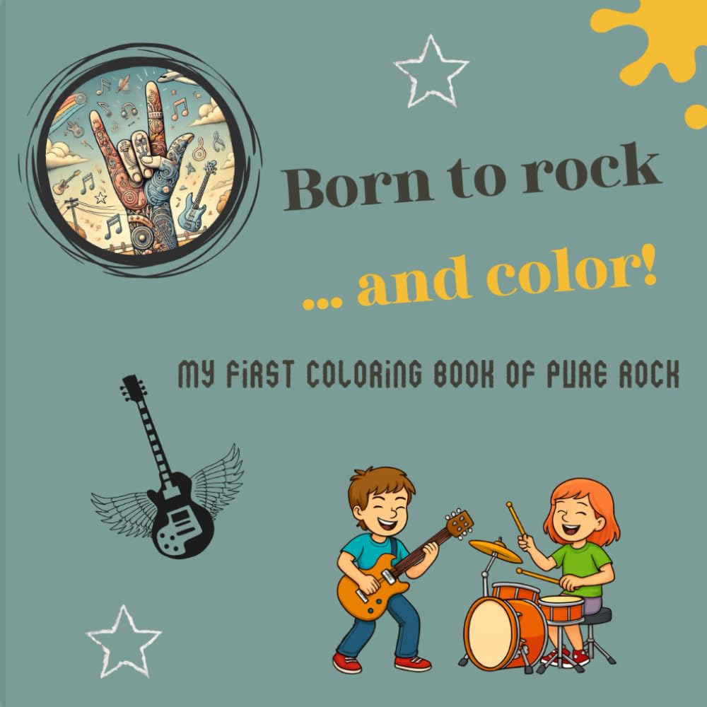 capítulo por capítulo baixar Born to rock... and color!: What they color to matters—give your kid the soundtrack they deserve