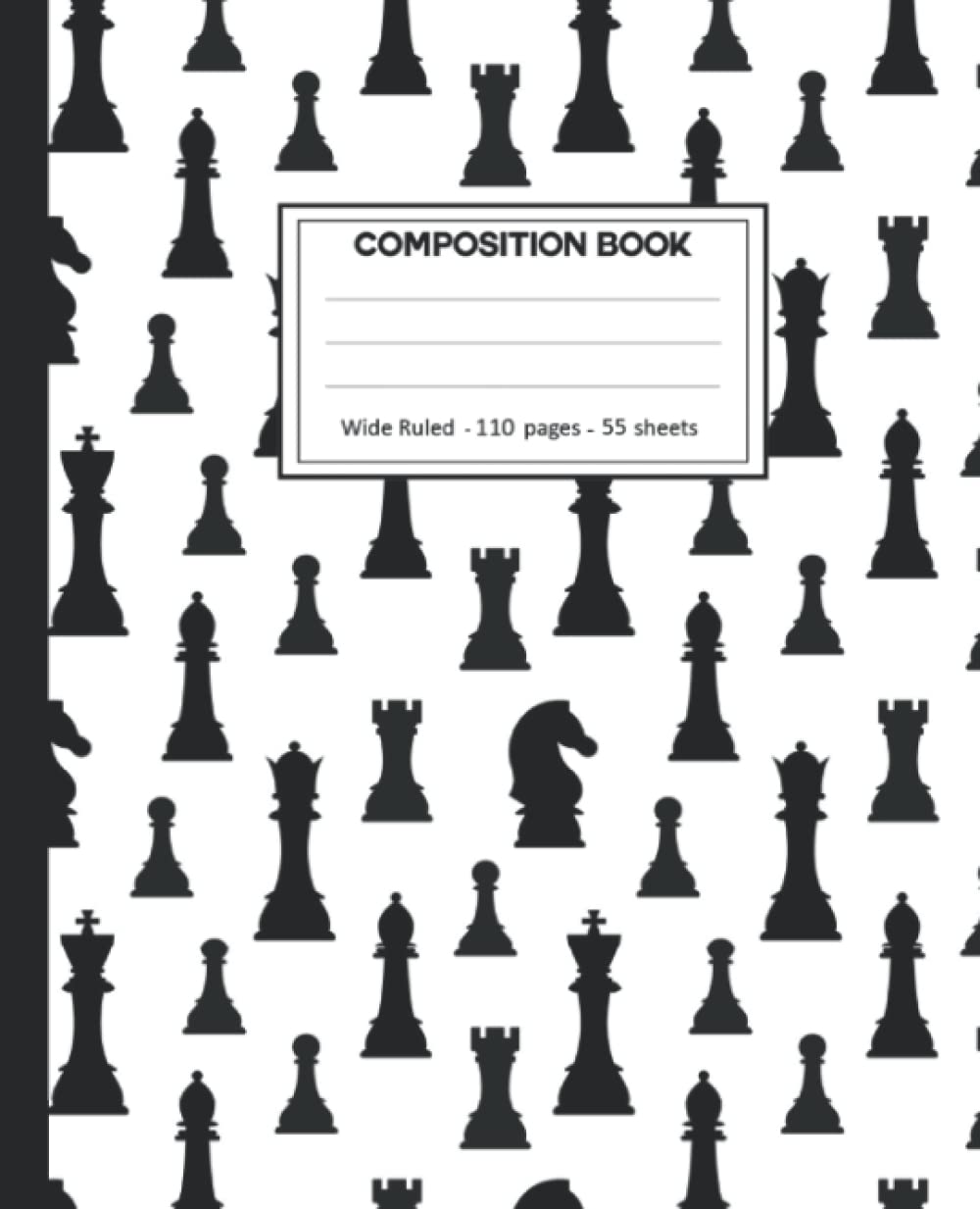 ler totalmente Composition Notebook: Composition Notebook with Chess for School.