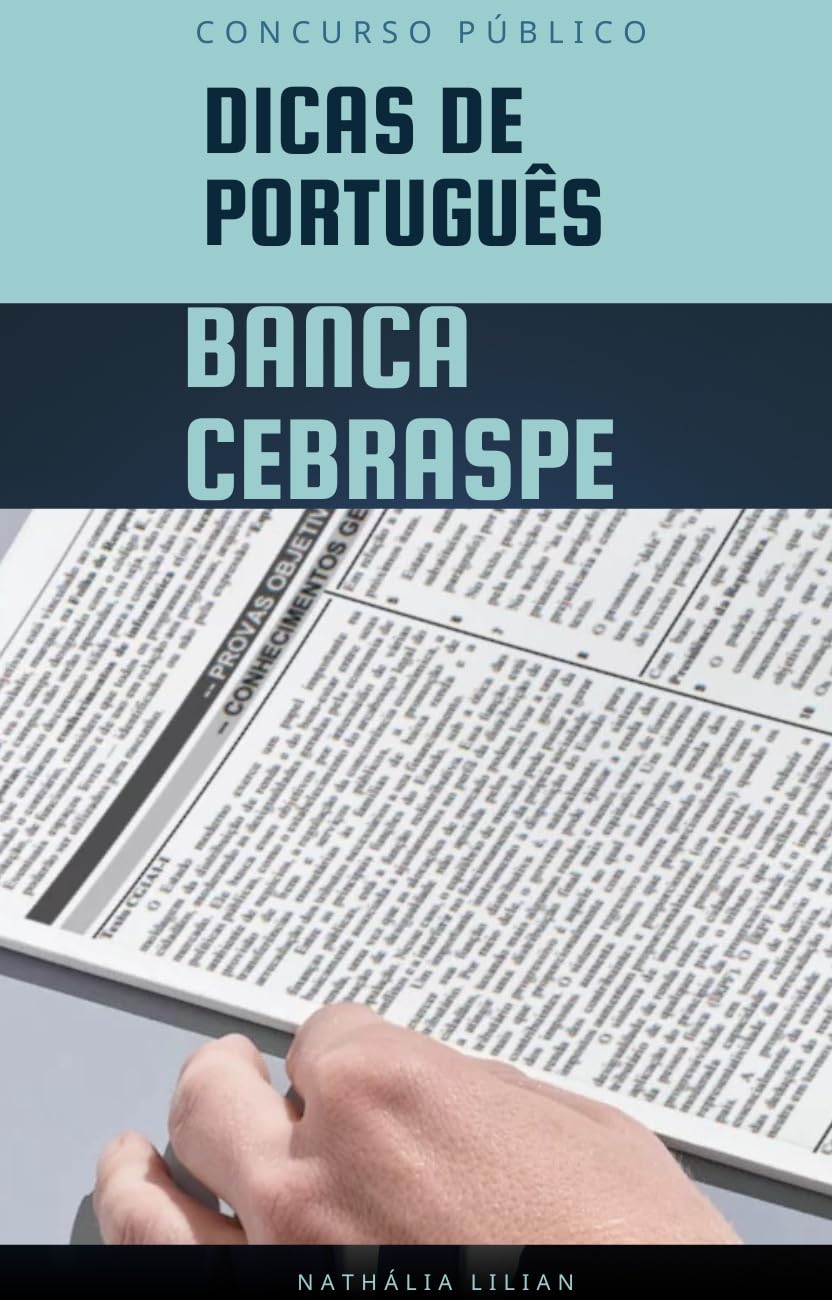 DICAS de Português: Banca CEBRASPE baixar o livro de graça