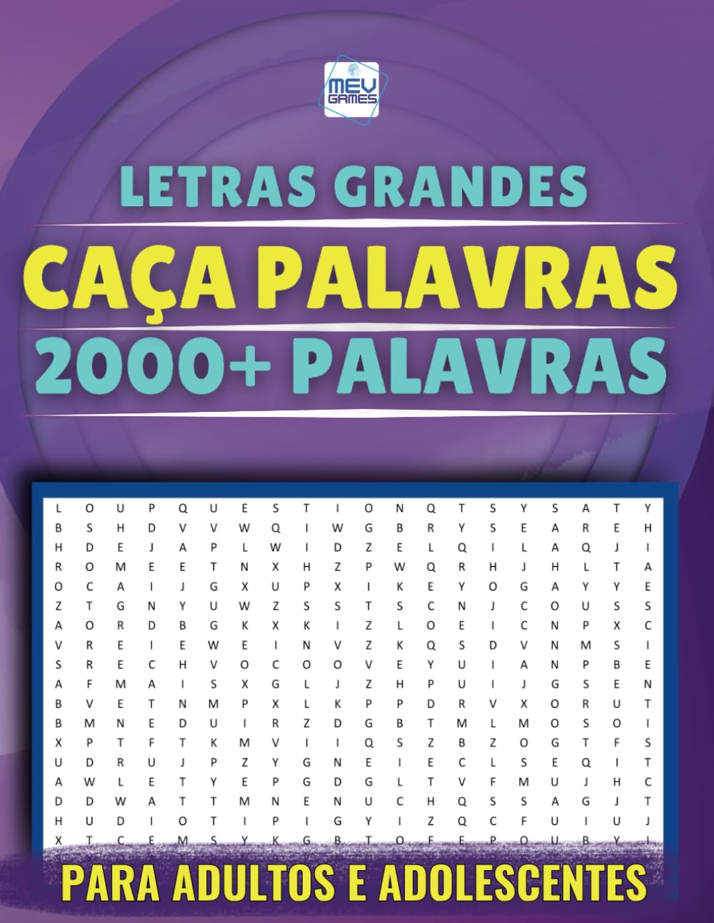 ler totalmente Caça Palavras: Letras Grandes | Livro em português com 100 Jogos & + de 2000 palavras | Grande Formato 21 x 29,7 cm | Passatempo, Tempos livres, Ferias e Viagens | MEV Games (Portuguese Edition)