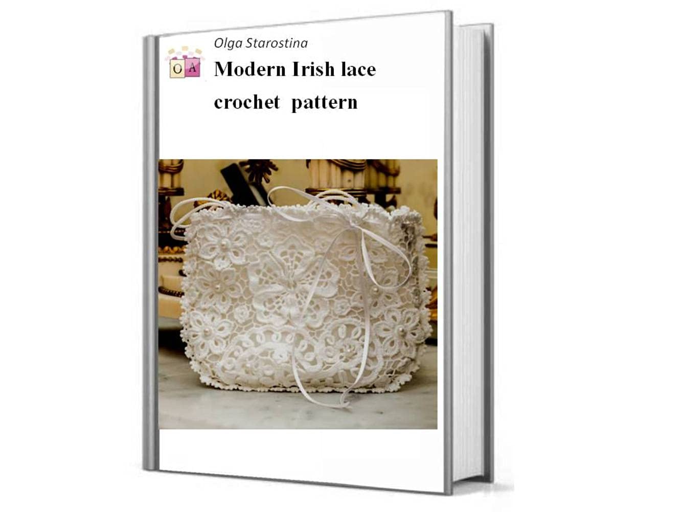 ler totalmente Modern irish lace: Creation of a wedding evening bag using Irish crochet lace technique. (Modern Irish Crochet Lace Pattern) (English Edition)