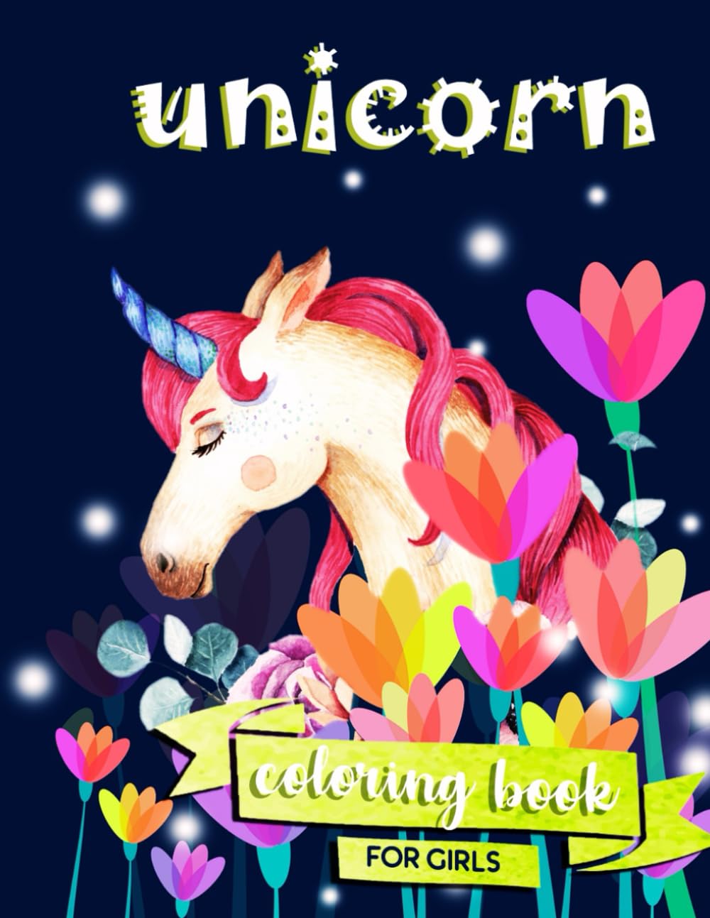 ler totalmente Unicorn Coloring Book For Girls