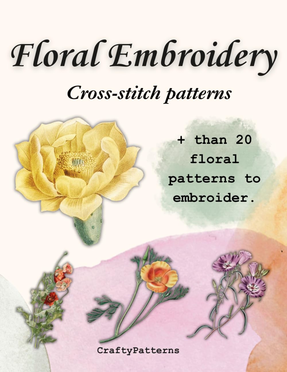capítulo por capítulo baixar Floral Patterns: Cross-stitch patterns