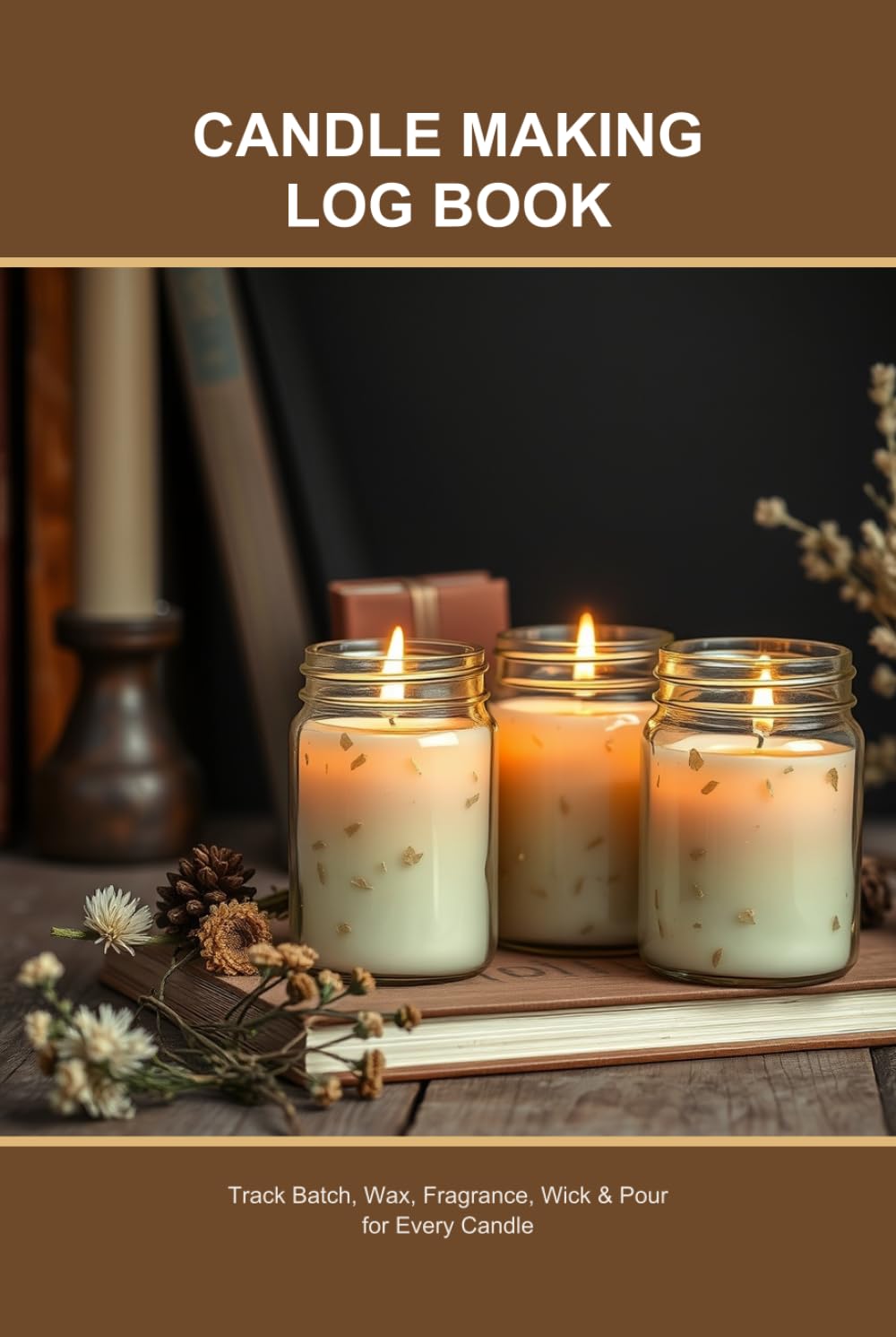 Candle Making Log Book: Track Batch, Wax, Fragrance, Wick & Pour for Every Candle baixar livro de graça