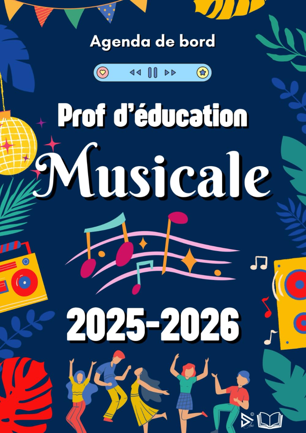 Agenda Prof éducation Musicale: Carnet de Bord 2025 2026 | Organisateur planificateur Semainier et Mensuel | Cahier Journal Enseignant | Cadeau Professeur de Musique | A4 (French Edition) baixar o livro de graça