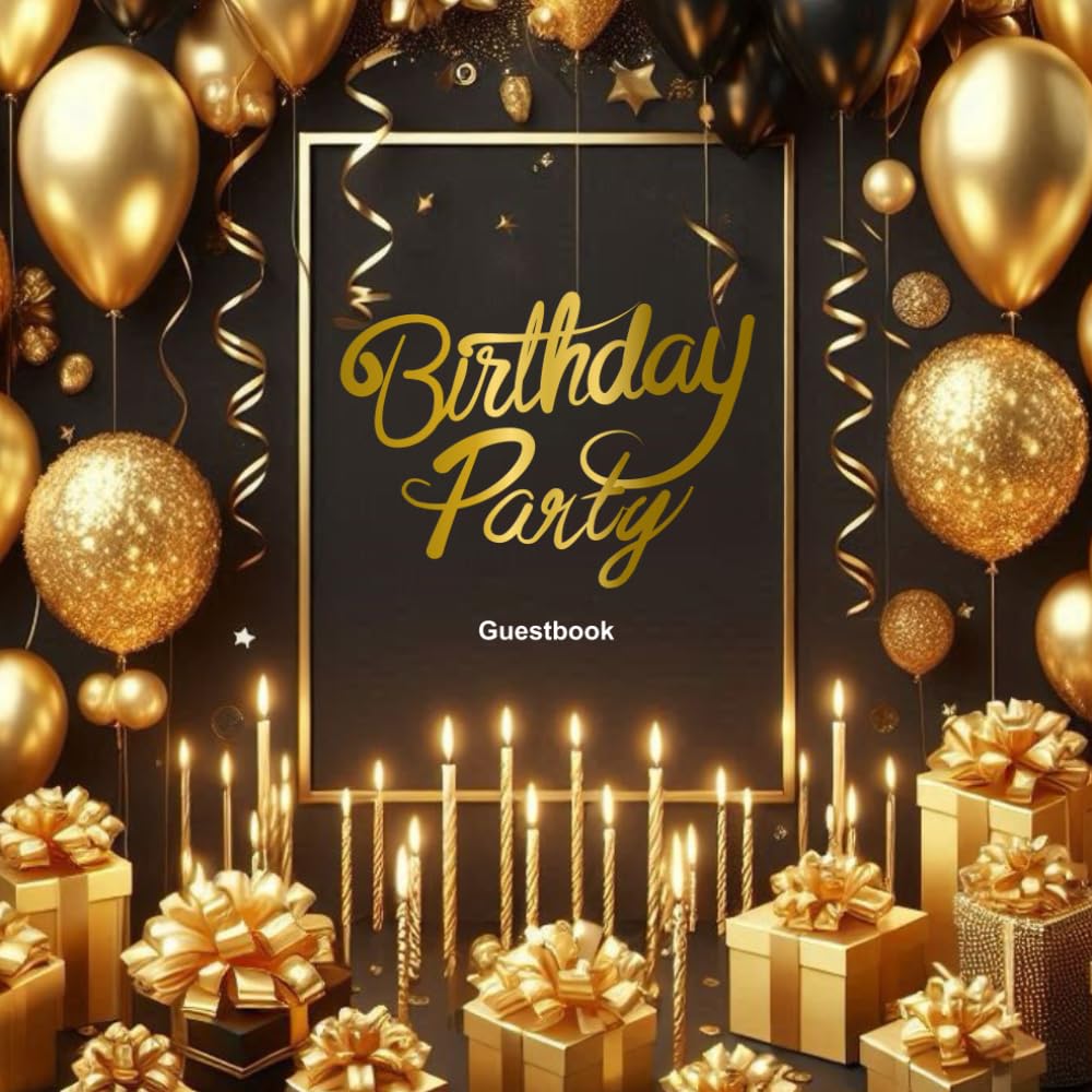capítulo por capítulo baixar Birthday Party Guest Book Guest Celebrate this milestone in life with the perfect keepsake for your coworkers 8.5x8.5 inches 100 pages with 1... messages for 3 guests. Holds up to 140 guests