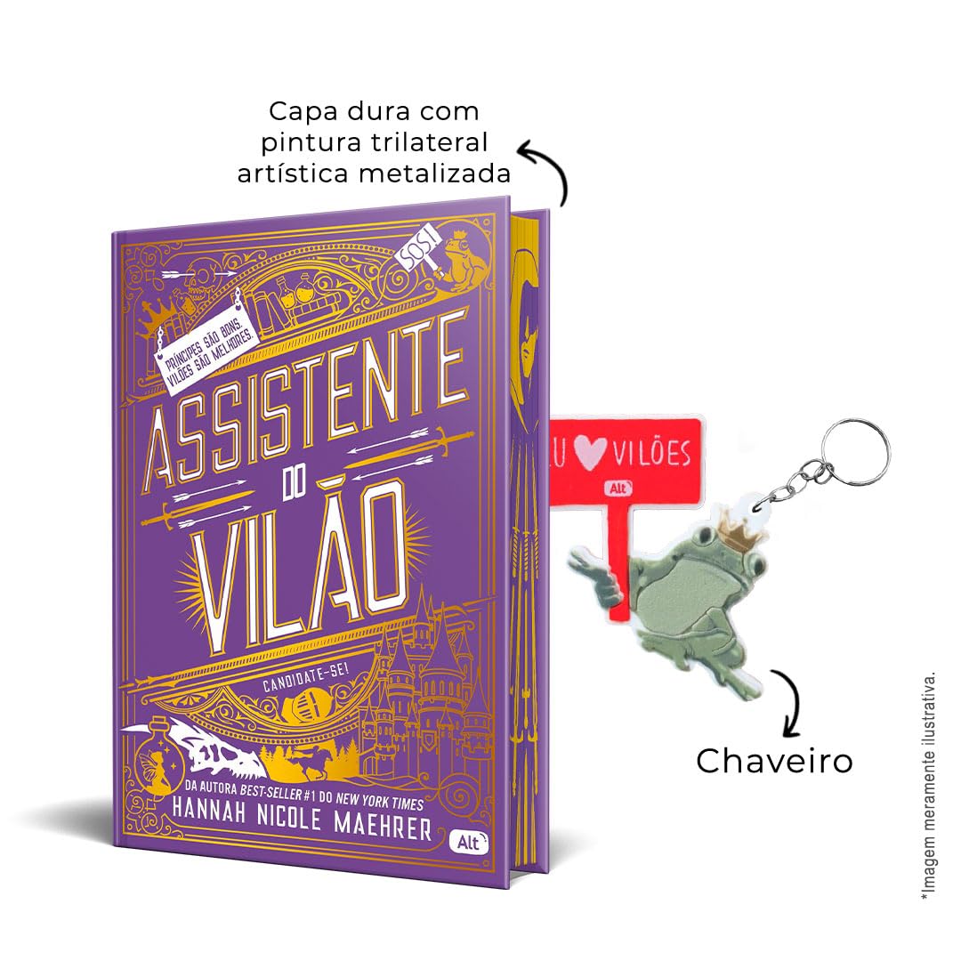 Assistente do Vilão (Edição de luxo) - Brinde baixar o livro de graça