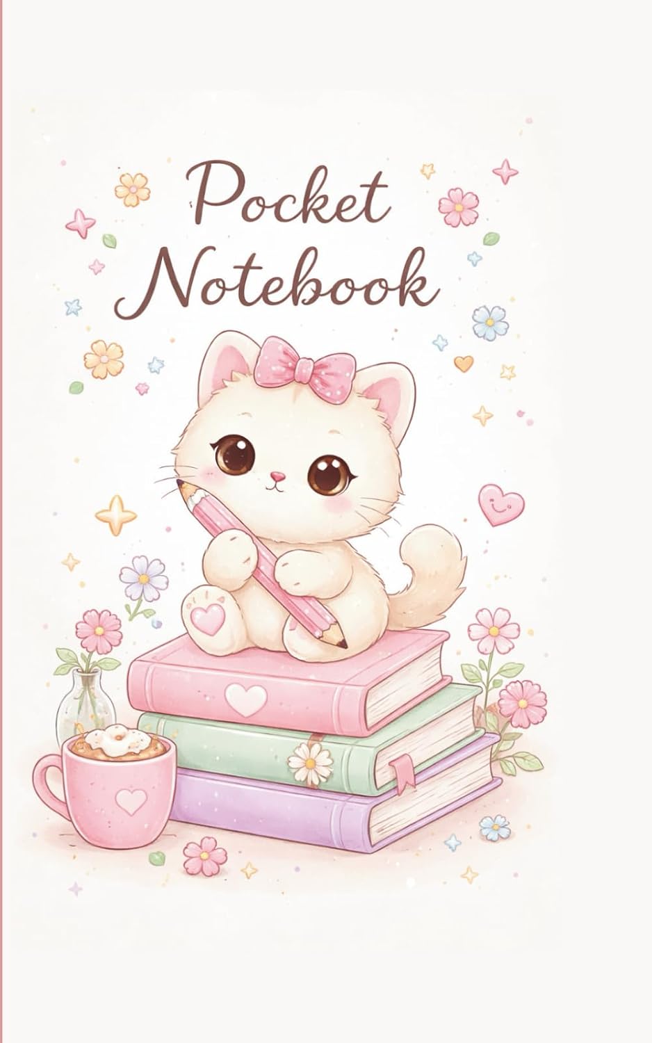ler totalmente Pocket Notebook: Cute Kawaii cat journal