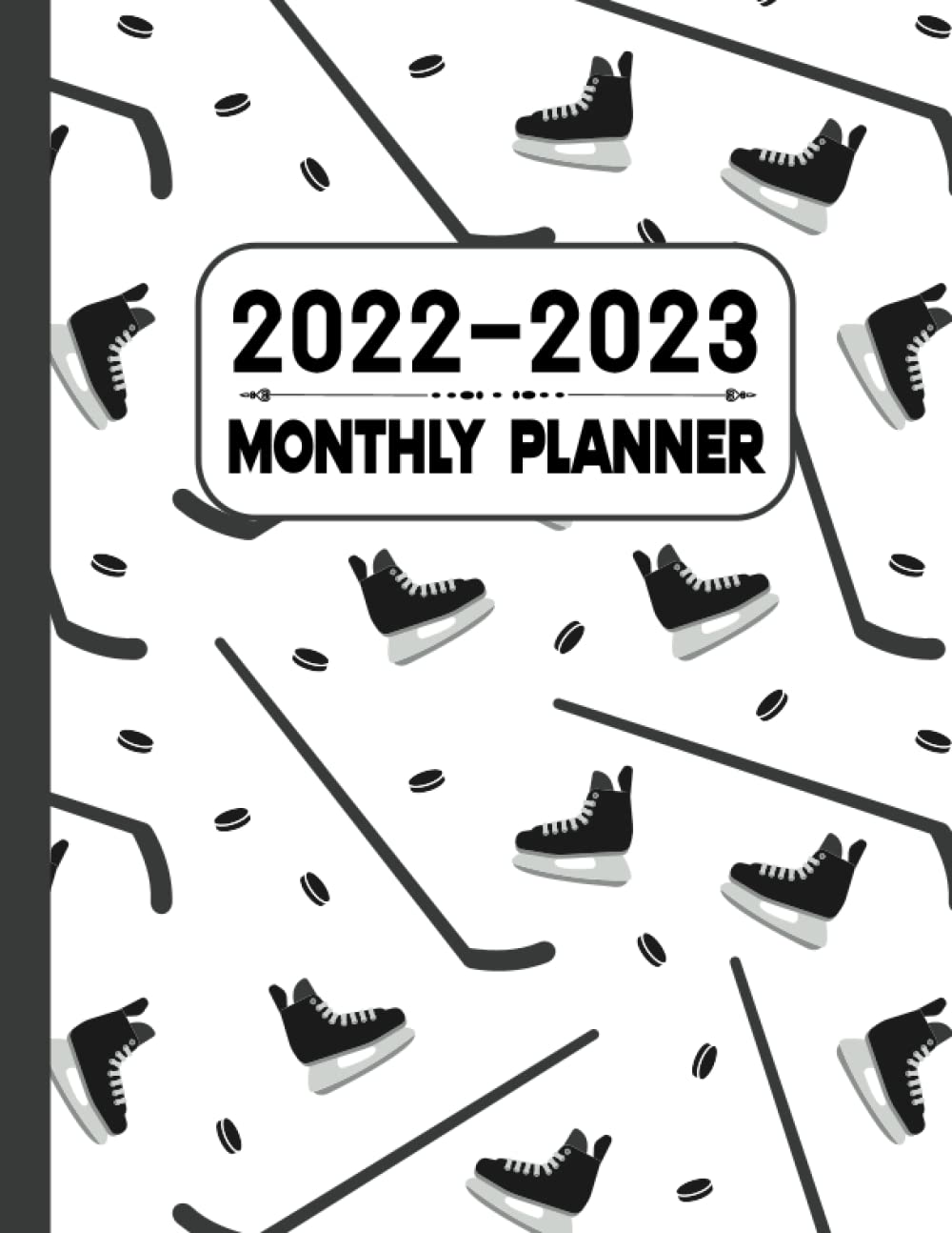 ler totalmente Monthly Planner 2022-2023: Hockey Planner | Two Year Monthly Planner | 24 Months Agenda|Schedule Organizer & Agenda With Projects/Notes/Goals & Checklists