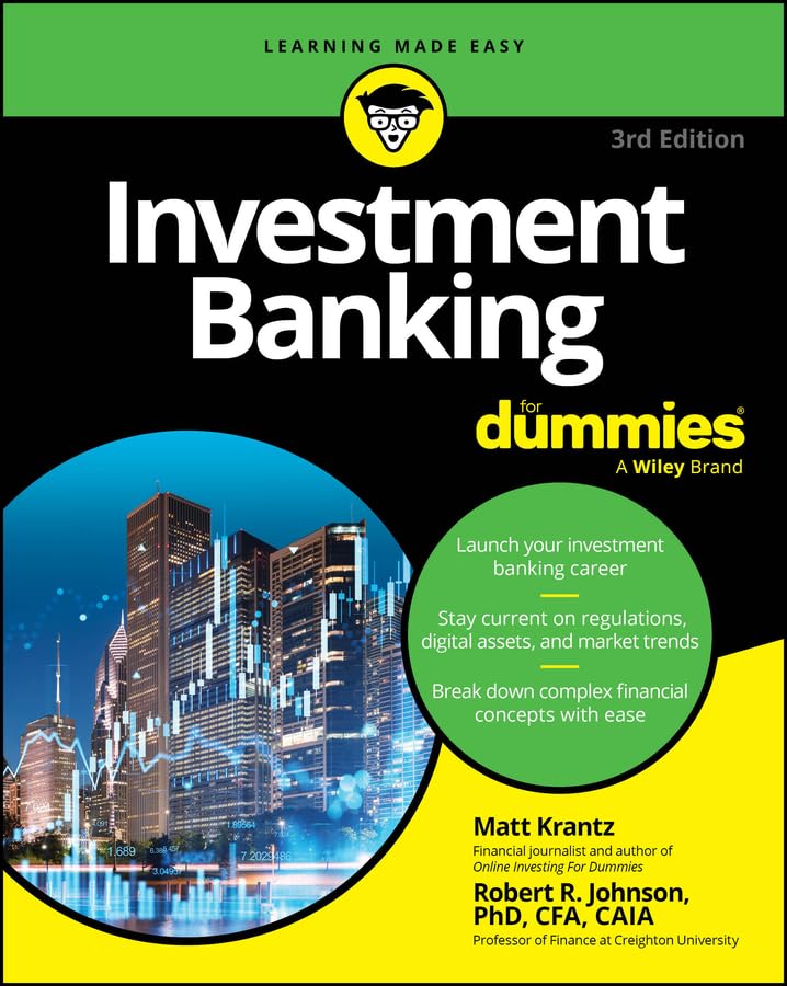 Investment Banking For Dummies (English Edition) baixar livro de graça