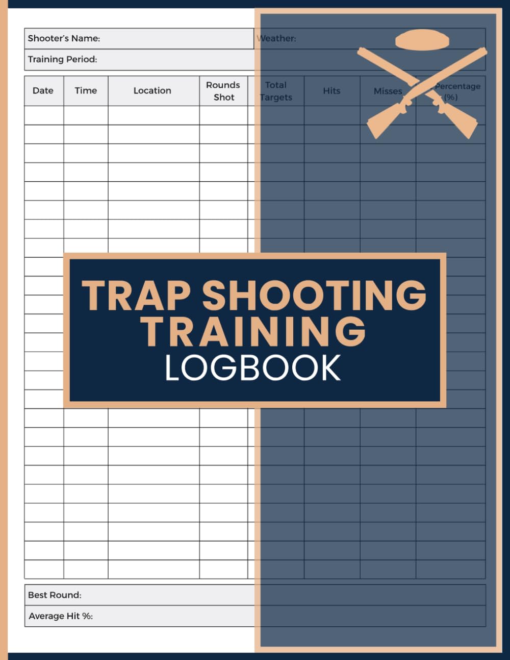 Trap Shooting Training Log Book: Performance Tracker for Clay Target Practice with Score Sheets to Record Rounds, Hits, Misses, Accuracy, and Progress baixar o livro de graça
