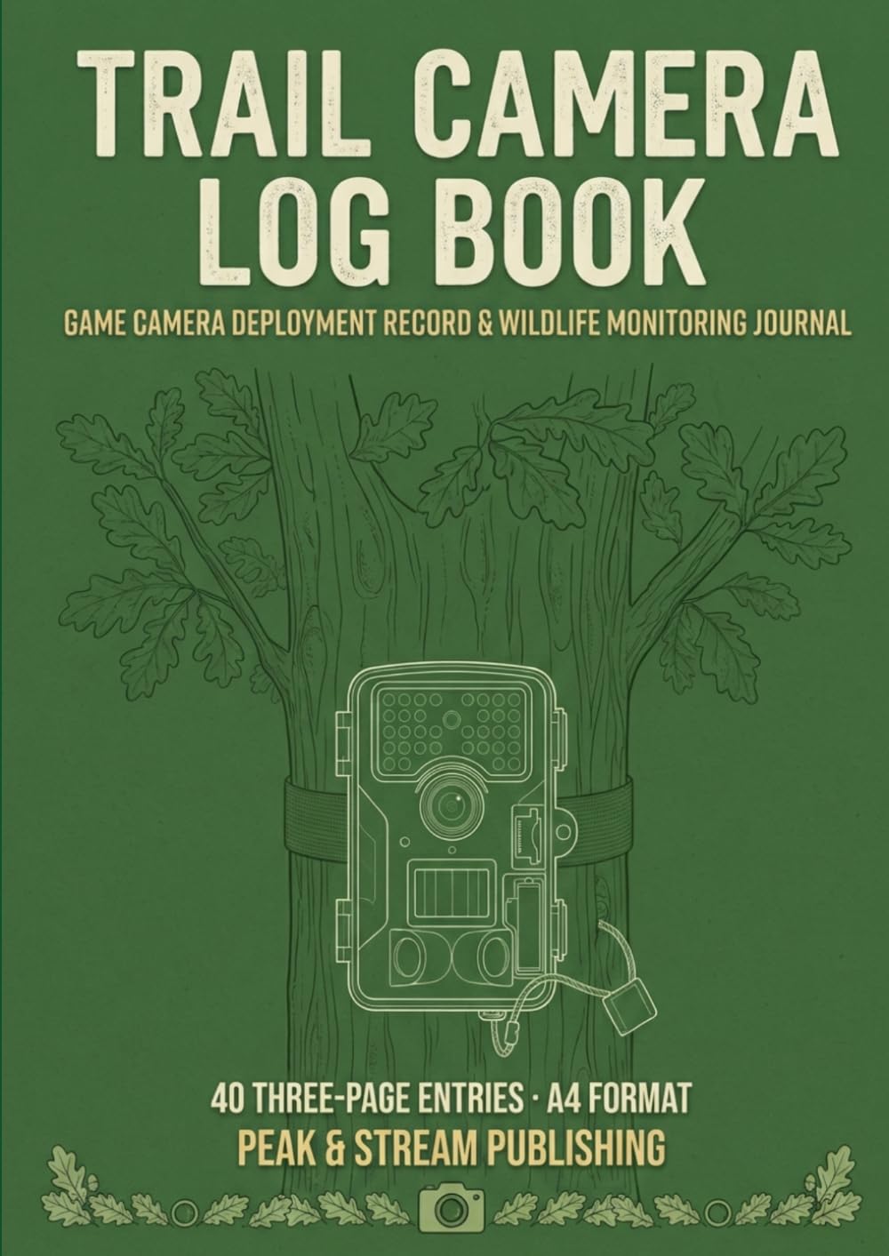 ler totalmente Trail Camera & Game Camera Log Book: Deployment Record Journal for Wildlife Monitoring