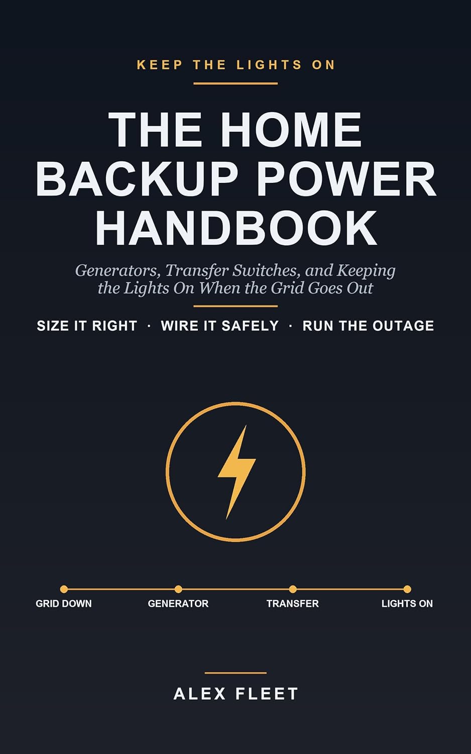 The Home Backup Power Handbook: Generators, Transfer Switches, and Keeping the Lights On When the Grid Goes Out (English Edition) baixar livro de graça