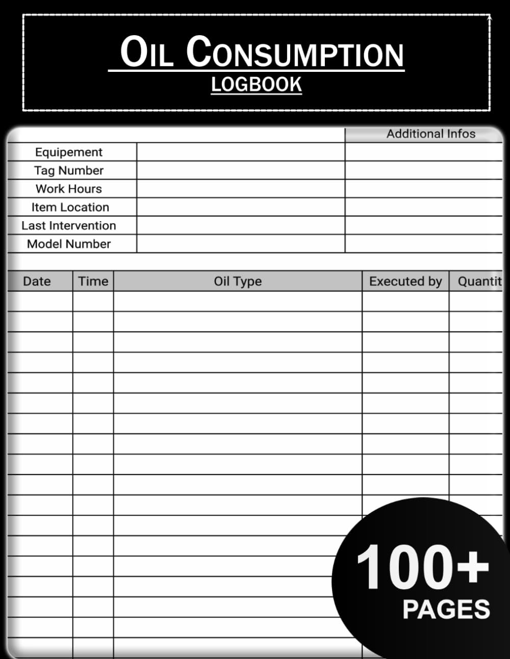 Oil Consumption Log Book: Daily Fuel & Oil Usage Tracker for Diesel Trucks, Heavy Equipment, Tractors, Cummins, Powerstroke & Duramax – 105 Pages, 8.5 x 11 baixar livro de graça
