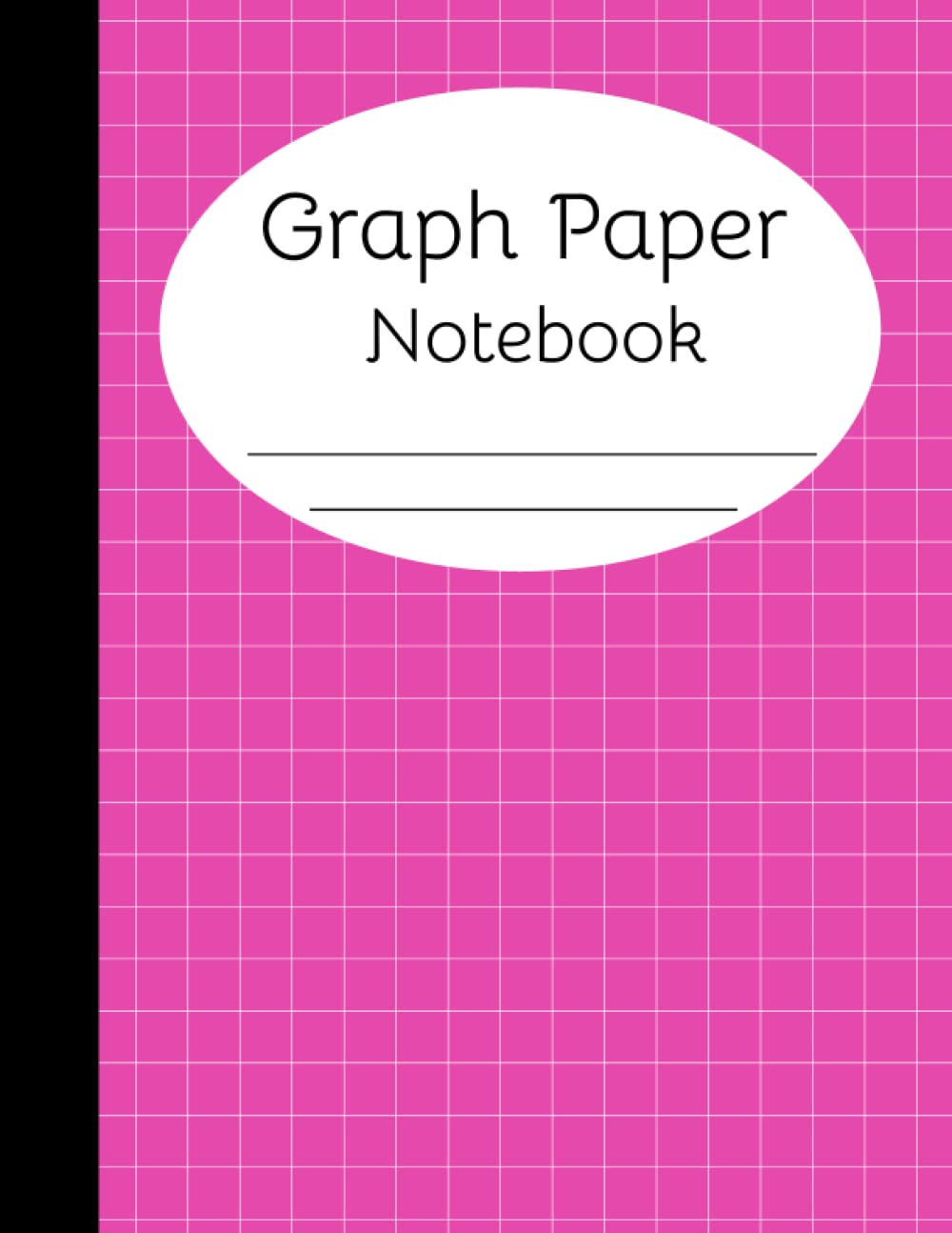 ler totalmente Graph Paper Notebook: Pink Notebook with 100 pages of Graph Paper