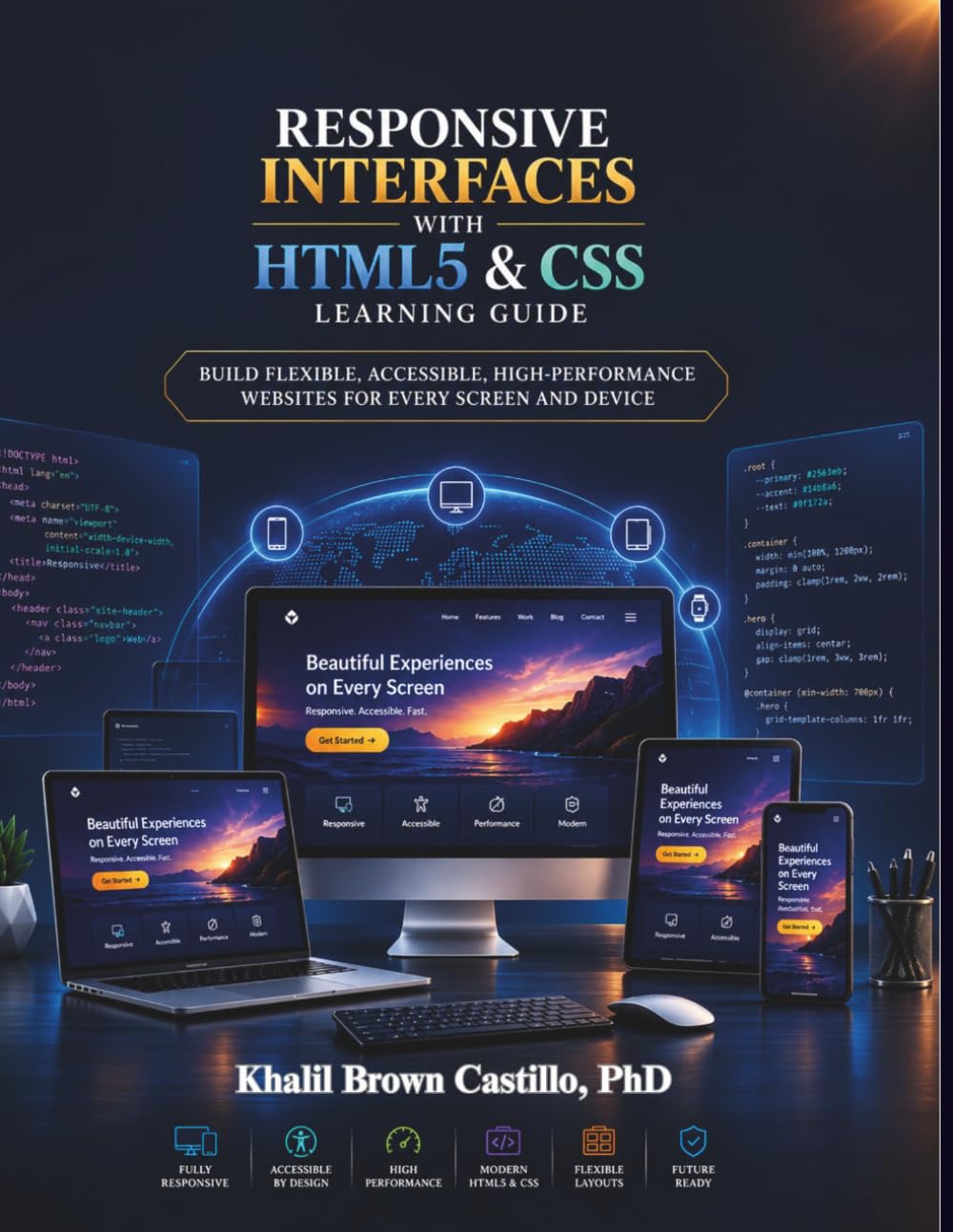 capítulo por capítulo baixar Responsive Interfaces With HTML5 And CSS Learning Guide: Build Flexible, Accessible, High-Performance Websites for Every Screen and Device