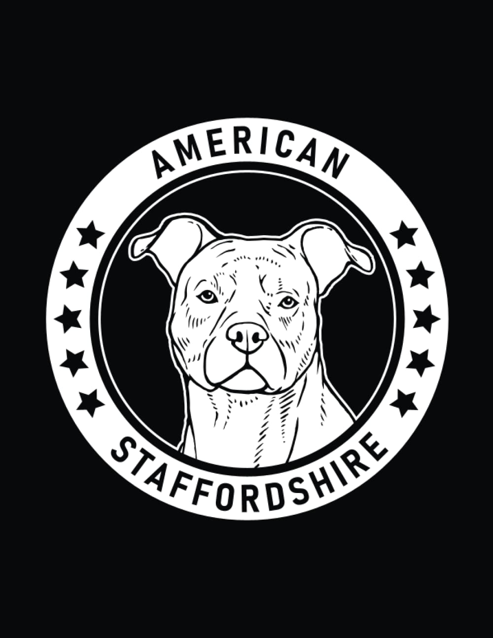 ler totalmente American Staffordshire Terrier: American Staffordshire Terrier Notebook Dog Lover’s Journal, 8.5 x 11 inches (21.59 x 27.94 cm), 200 lined pages
