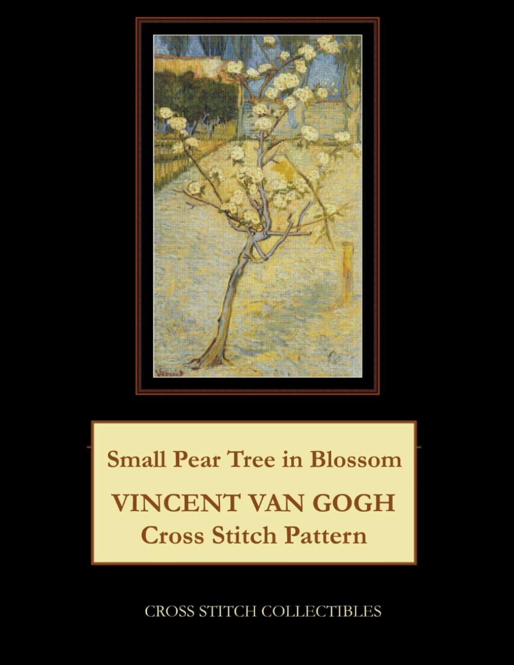 ler totalmente Small Pear Tree in Blossom: Vincent Van Gogh Cross Stitch Pattern
