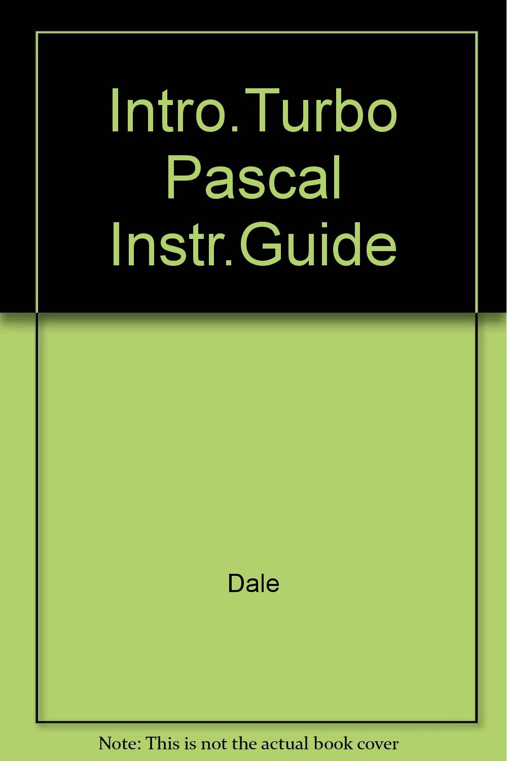 capítulo por capítulo baixar Interduction to Turbo Pascal and Software Design