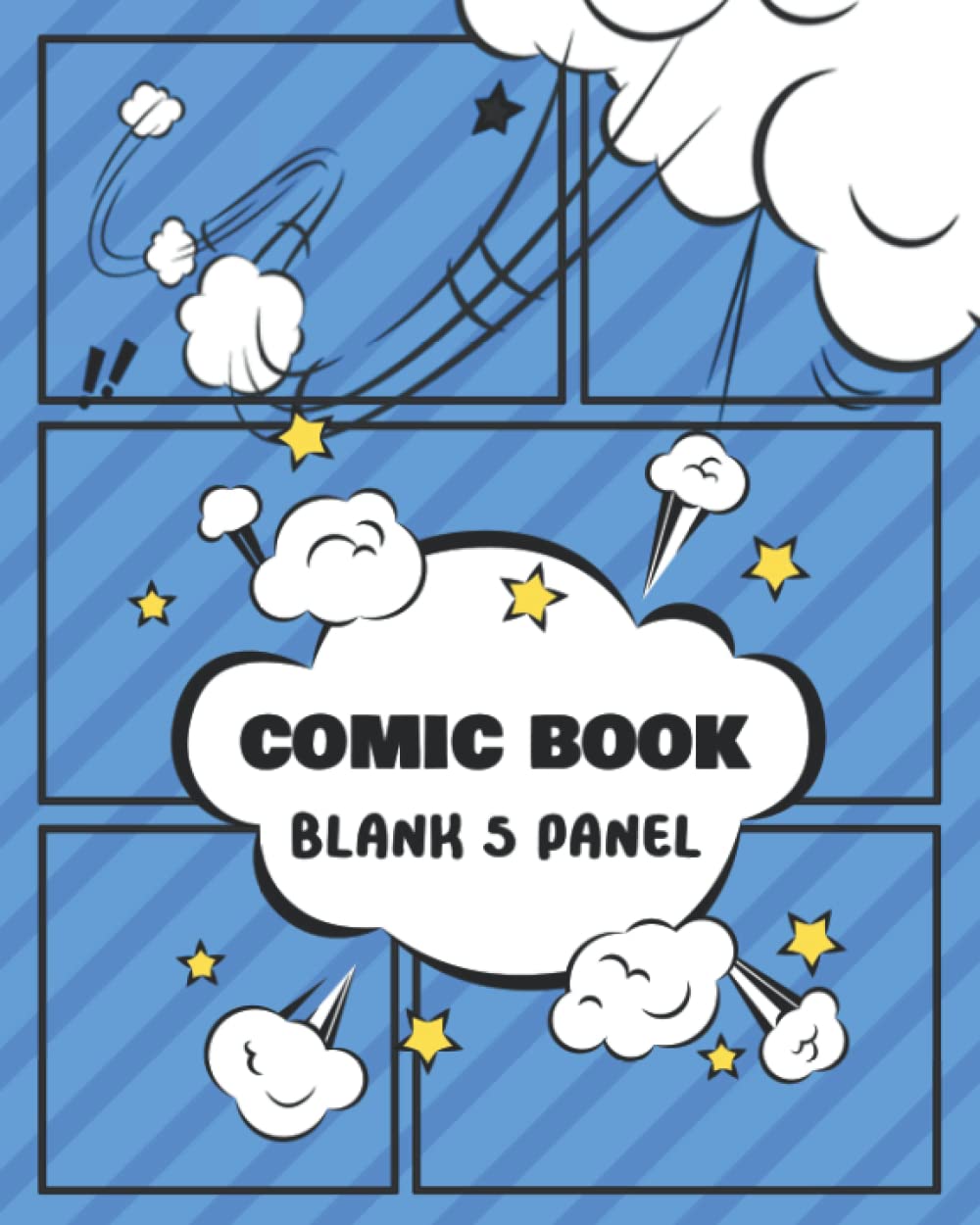 Blank Comic Book 5 Panel: Storyboard 5 Panel Draw Your Own Comics or Create Cartoon Comic Notebook and Stories Comic Frame Boards with Variety Drawing Templates for Kids and Adults (SET 2) baixar livro de graça