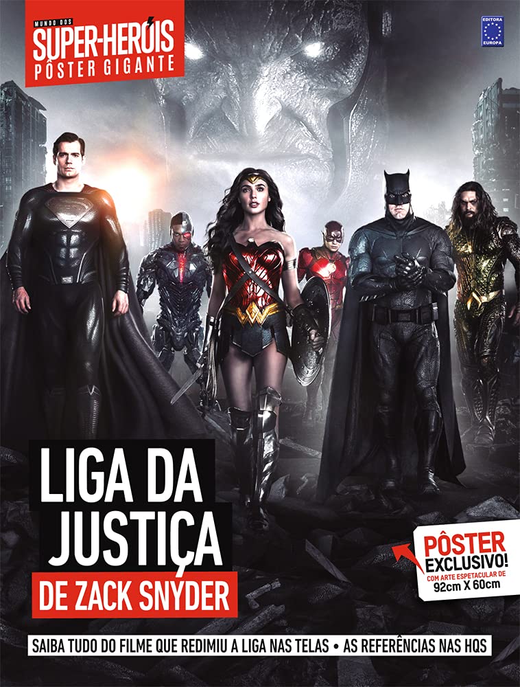 Liga da Justiça: Zack Snyder Cut - Superpôster Mundo dos Super-Heróis