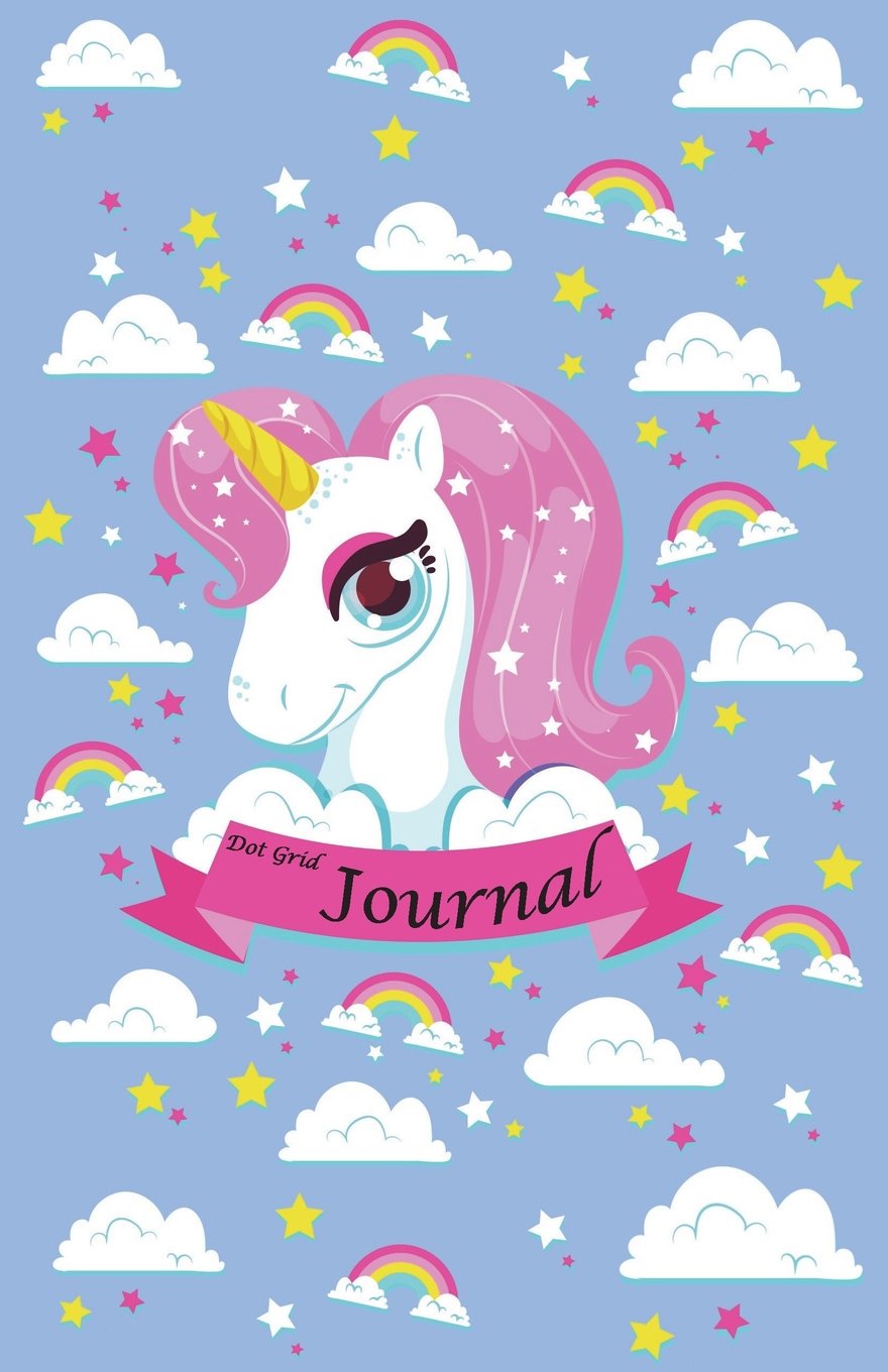 Dot Grid Journal: Bullet Grid Journal, Unicorn 5.5" x 8.5", A Dotted Matrix Notebook baixar livro de graça