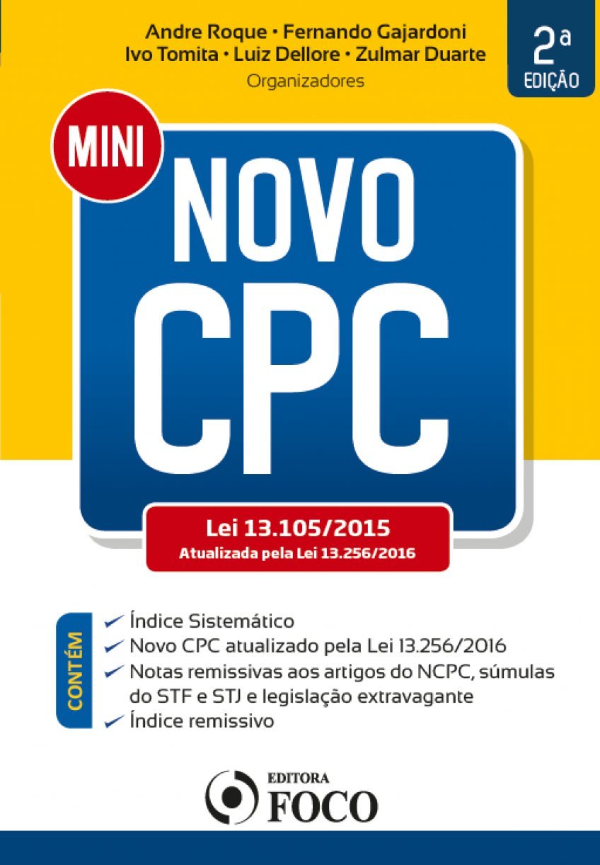 Mini Novo CPC baixar livro de graça