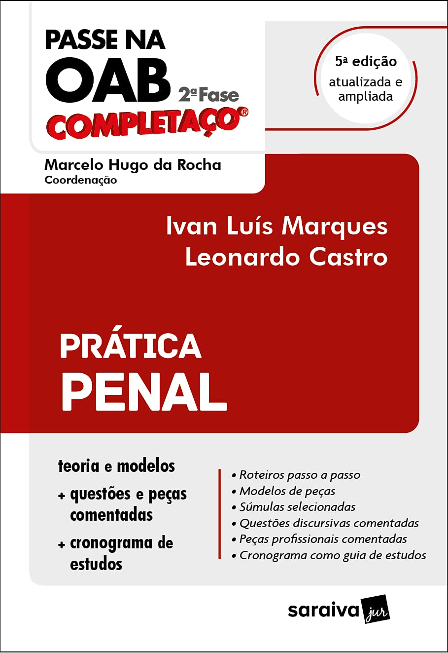 ler totalmente Passe na OAB 2ª fase - FGV - Prática penal - 5ª edição 2021