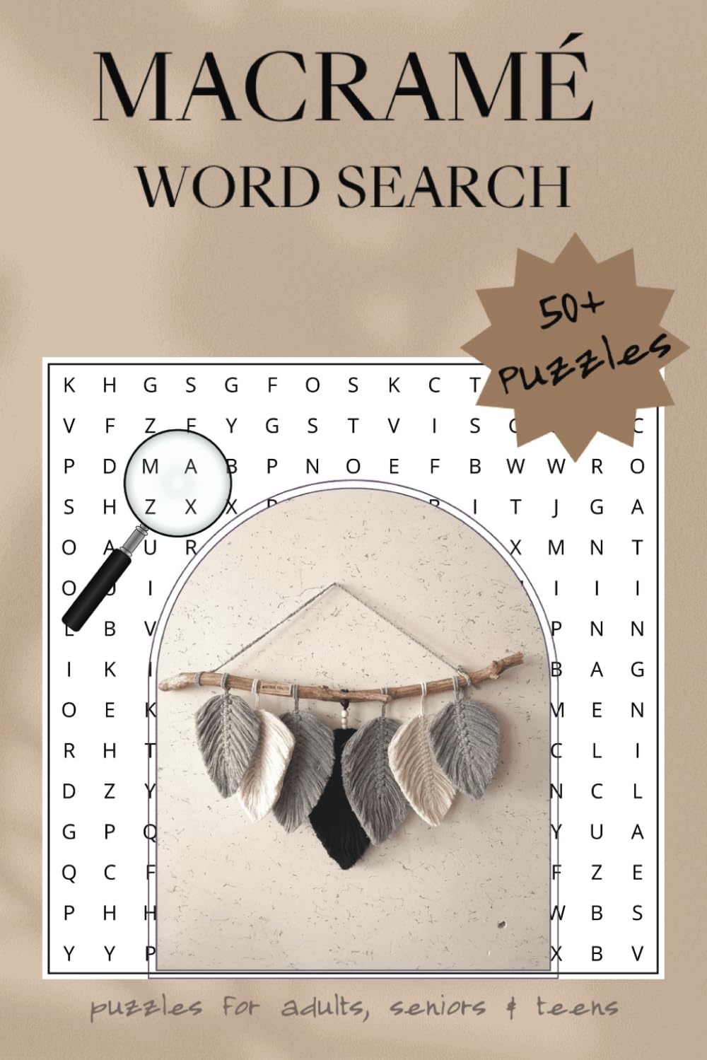 Macrame Word Search Puzzle Book: Word Searches with Easy to Read Print about Macrame & More | 50+ Puzzles...Gift for Vacations, Holidays ad Free Times baixar livro de graça