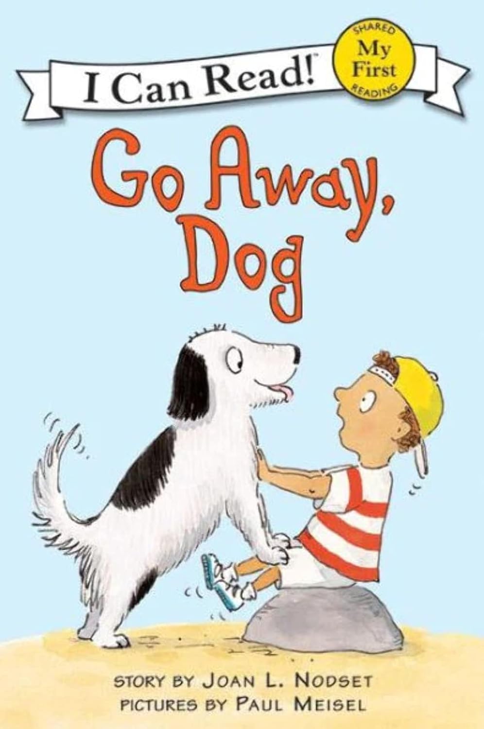 Go Away, Dog: A wary boy meets a fetching, hand-shaking dog at the park and slowly warms up to friendship―My First I Can Read, ages 4-8 baixar o livro de graça