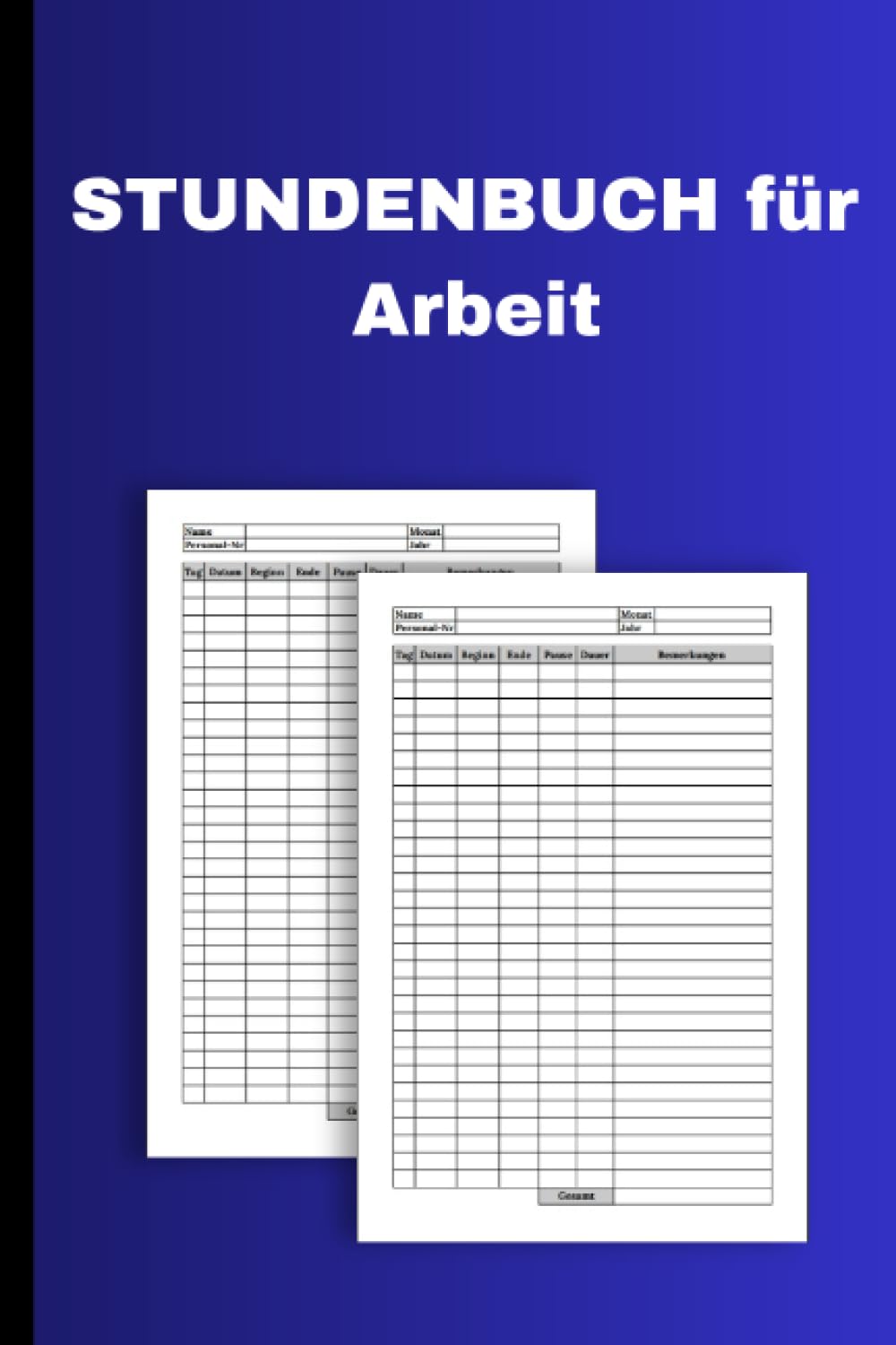 capítulo por capítulo baixar Stundenbuch für Arbeit: Notizbuch für die Arbeitszeiterfassung Tägliches Arbeitszeittabelle Protokoll buch der täglichen Stunden, für Arbeitgeber,... Seiten | ("6x9" "15.2x22.9") (German Edition)